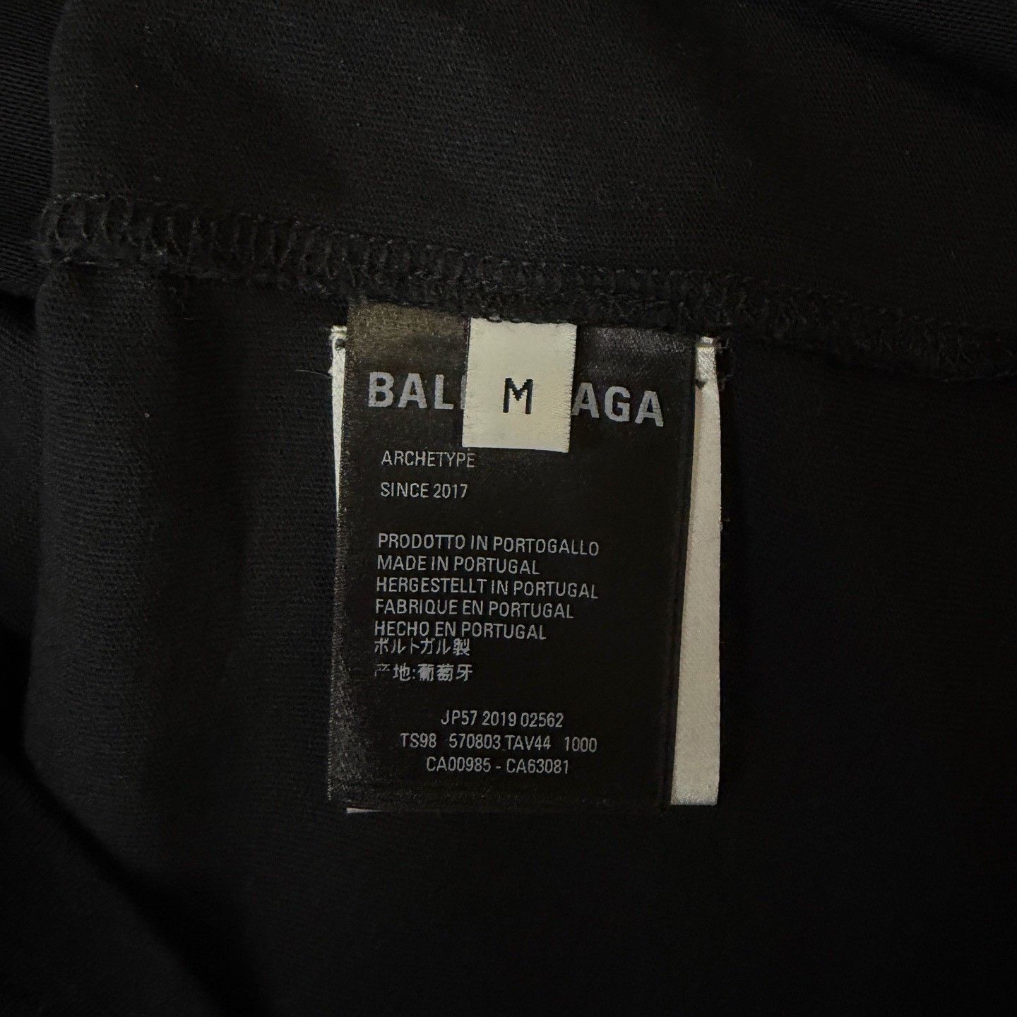 Balenciaga Balenciaga Coke Black Short Sleeve Size US M / EU 48-50 / 2 - 4 Thumbnail