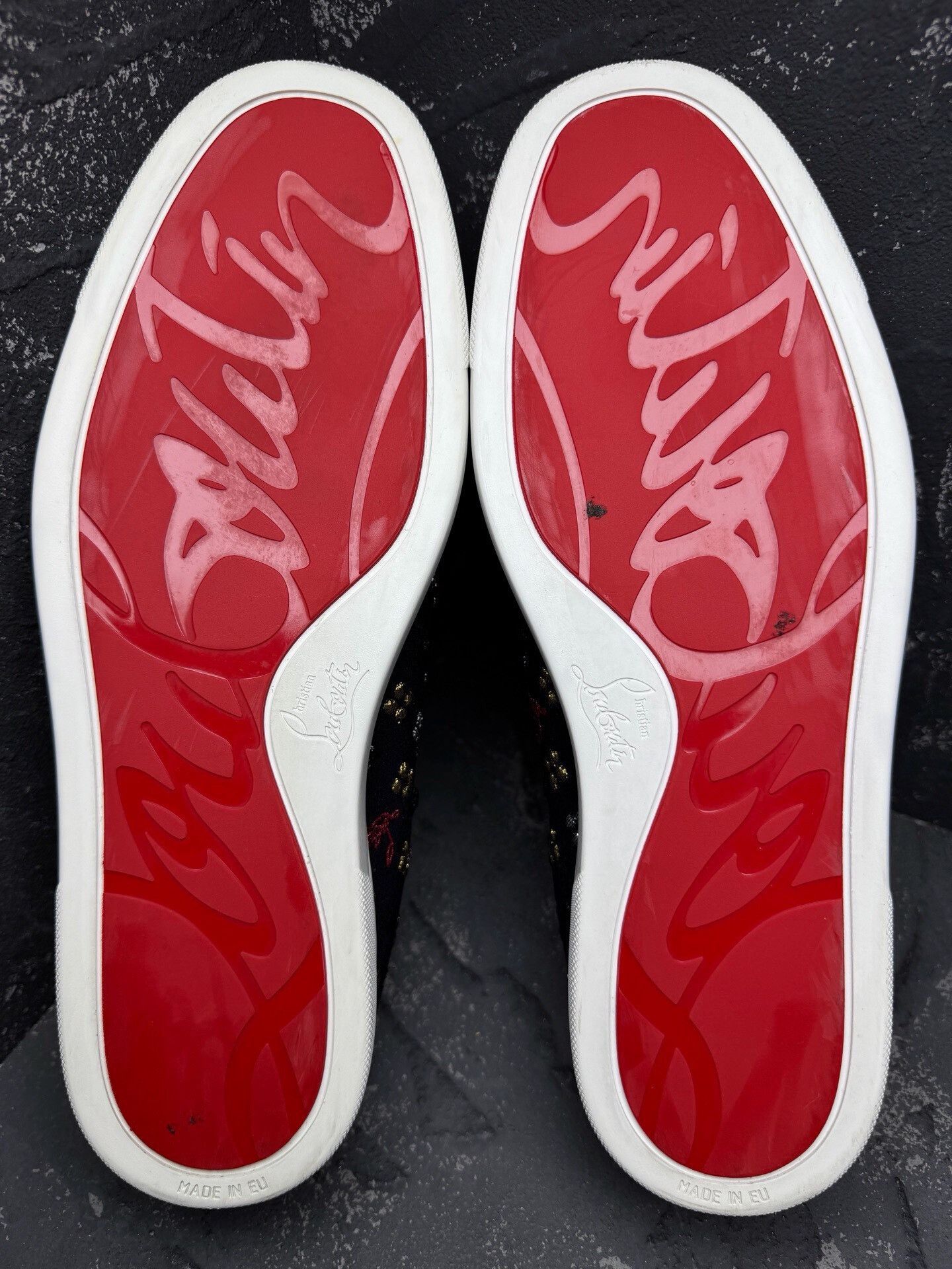 Christian Louboutin Christian Louboutin Embroidered Slip-On Size US 10 / EU 43 - 6 Thumbnail