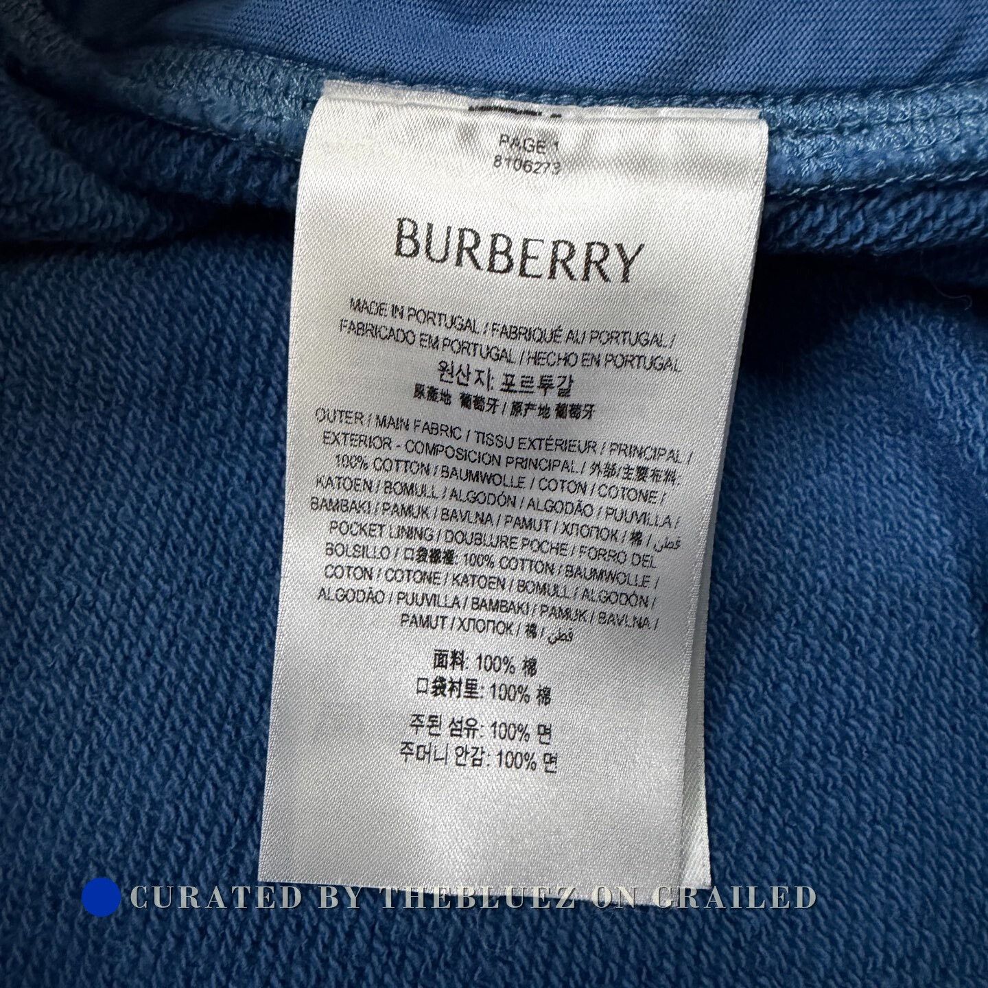 Burberry Burberry Haze Blue Horse Shorts Size 30" / US 8 / IT 44 - 3 Thumbnail