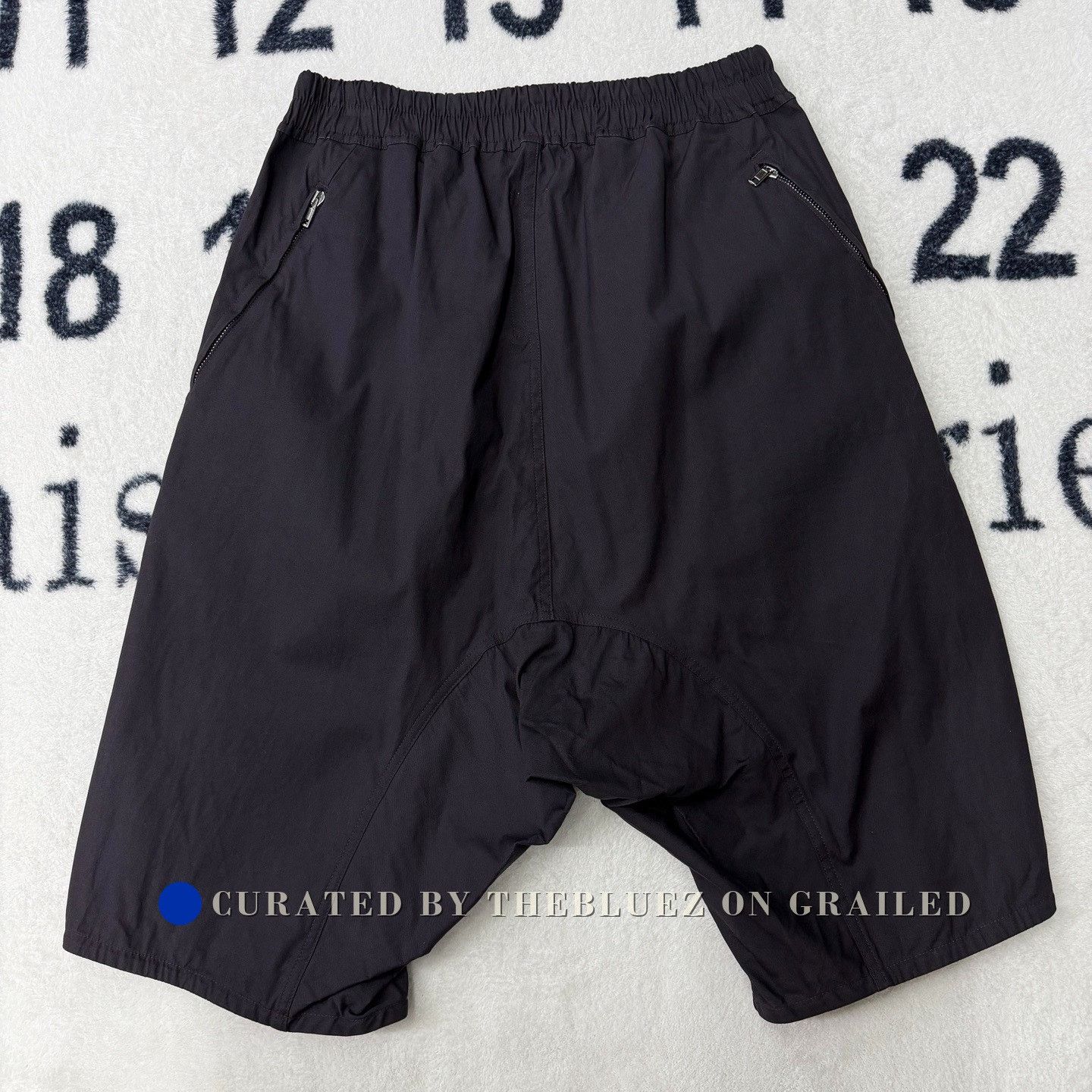 Rick Owens RICK OWENS RO Black Drawstring Shorts Size US 32 / EU 48 - 2 Thumbnail