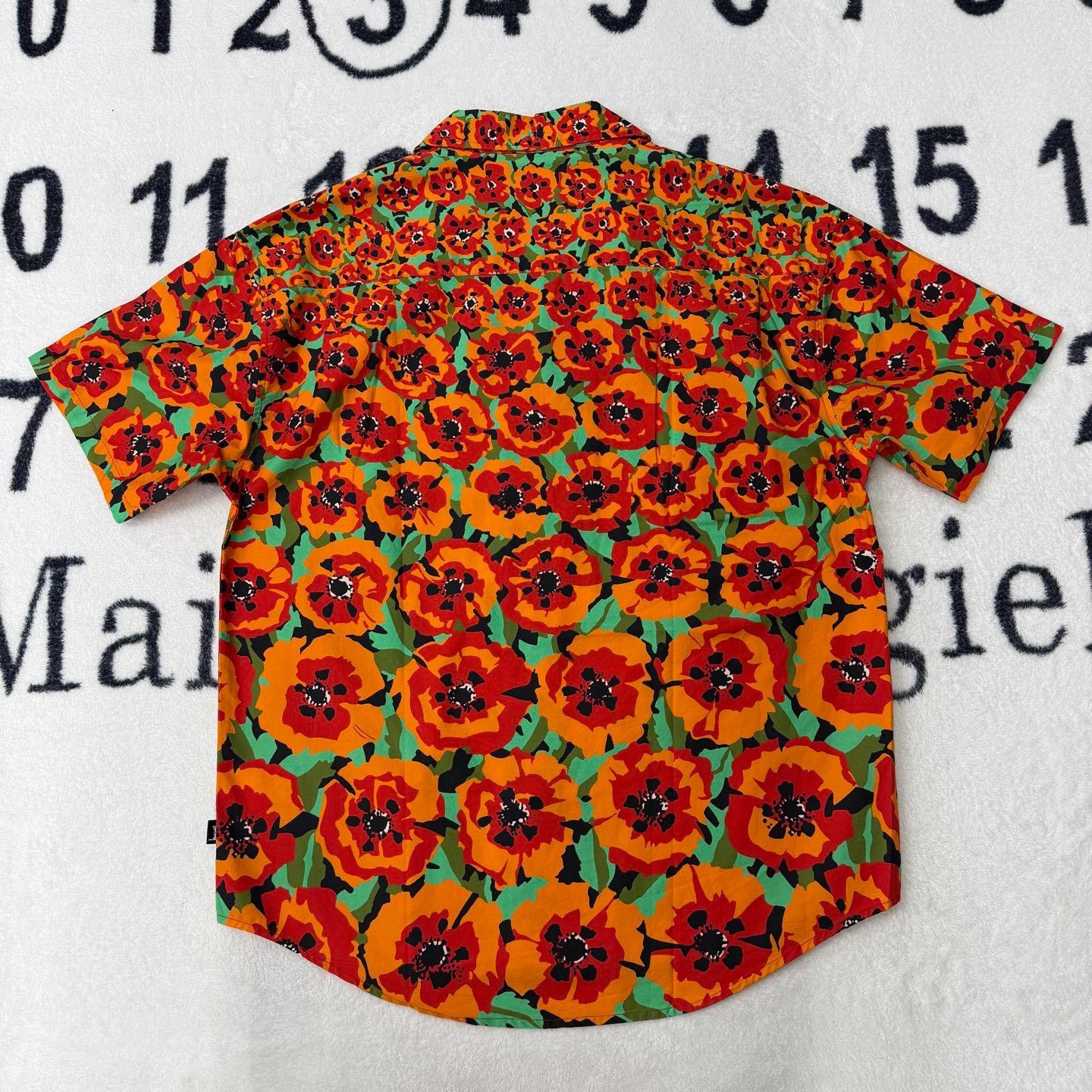 Stussy Stussy Orange Poppy Short-Sleeve Shirt Size US M / EU 48-50 / 2 - 2 Thumbnail