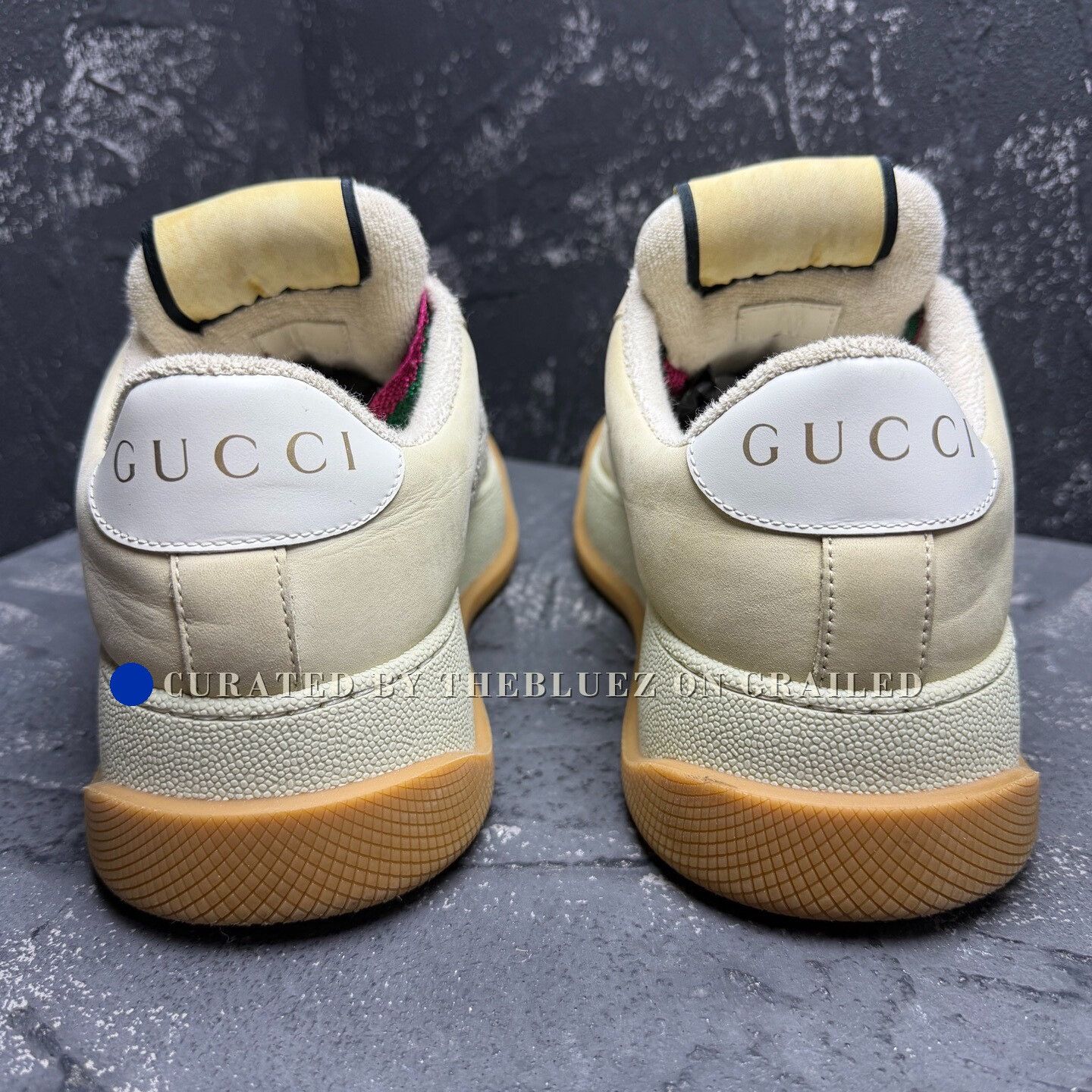 Gucci Gucci Screener Beige Chunky Sneakers Size US 4.5 / IT 34.5 - 3 Thumbnail