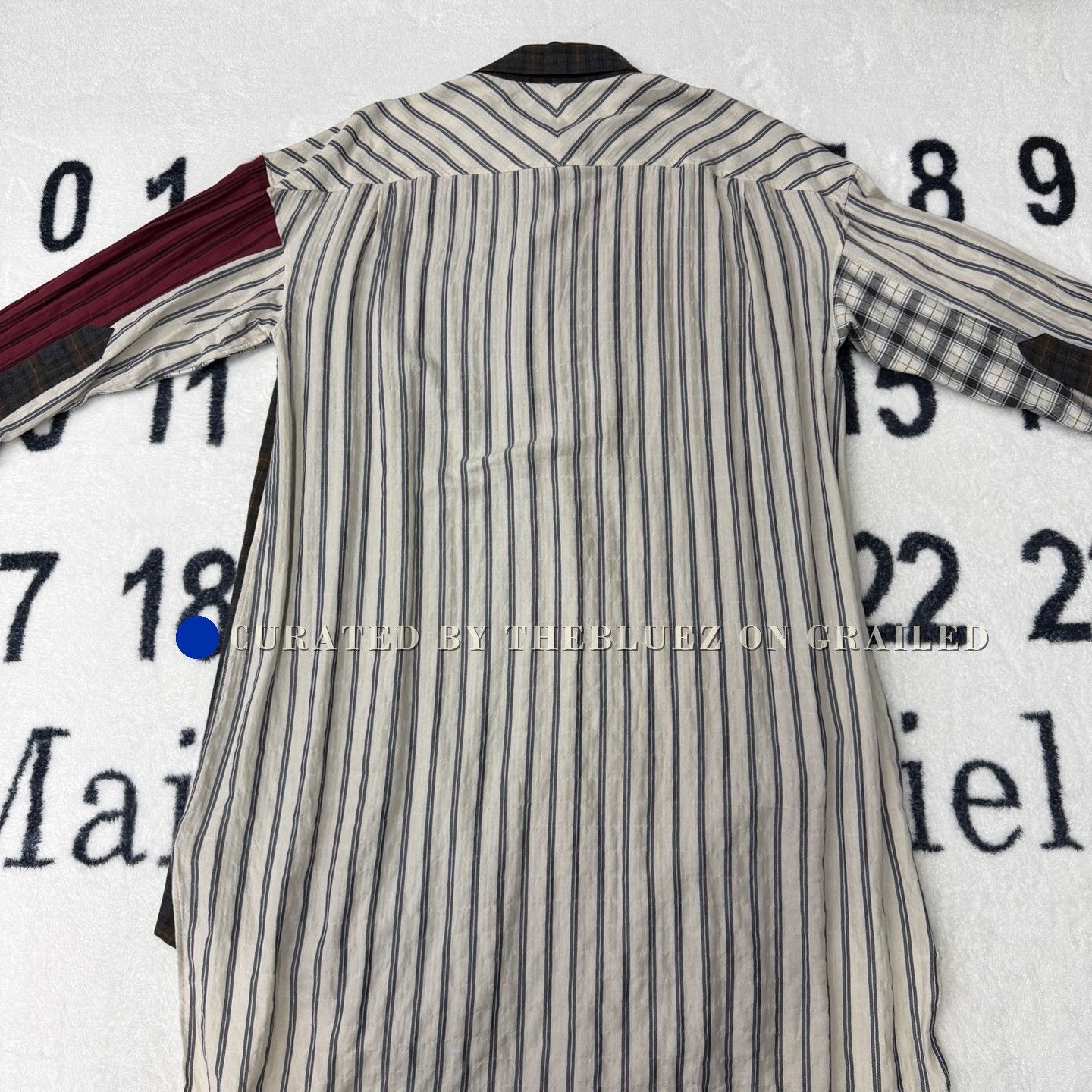 Loewe LOEWE Striped Patchwork Check Shirt Size US S / EU 44-46 / 1 - 3 Thumbnail