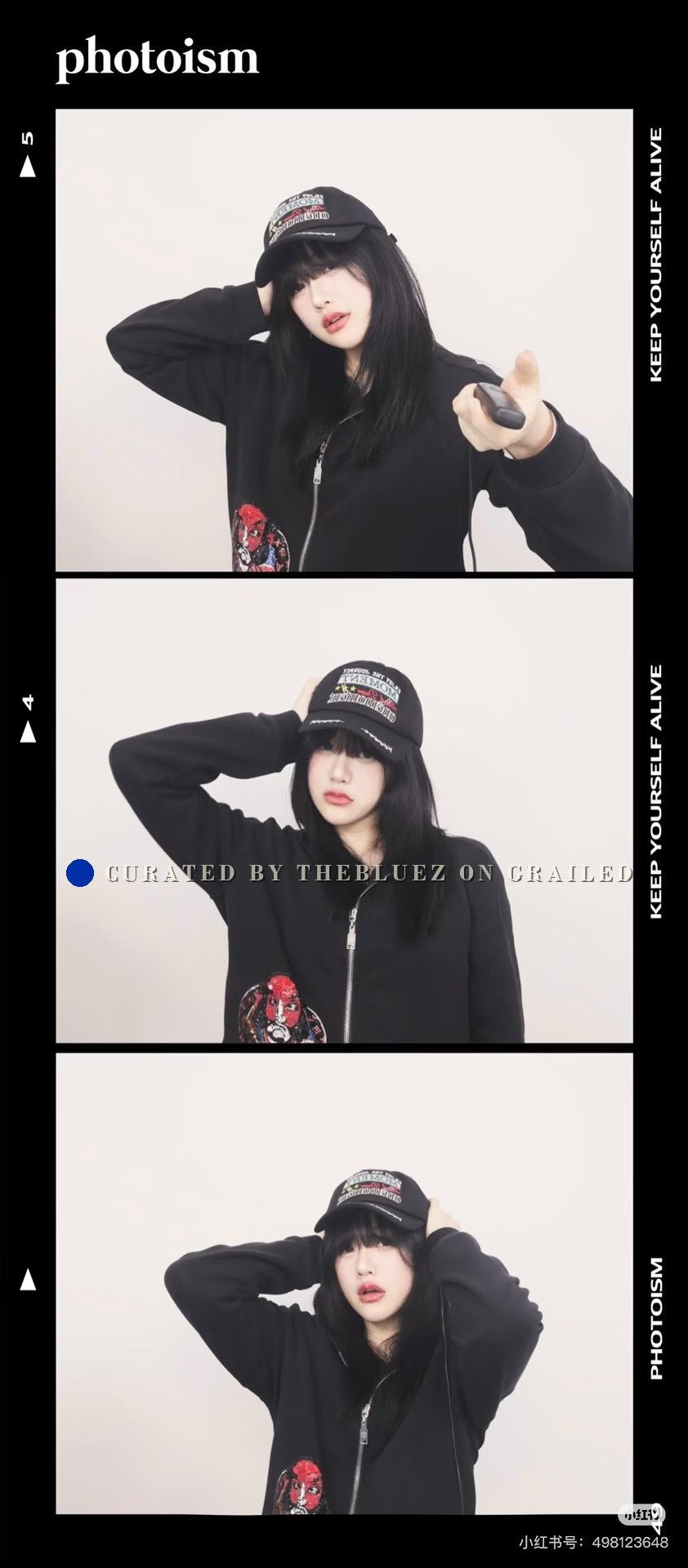 Kansai Yamamoto LV x Kansai Yamamoto Black Daruma Face Hoodie Size US M / EU 48-50 / 2 - 6 Thumbnail