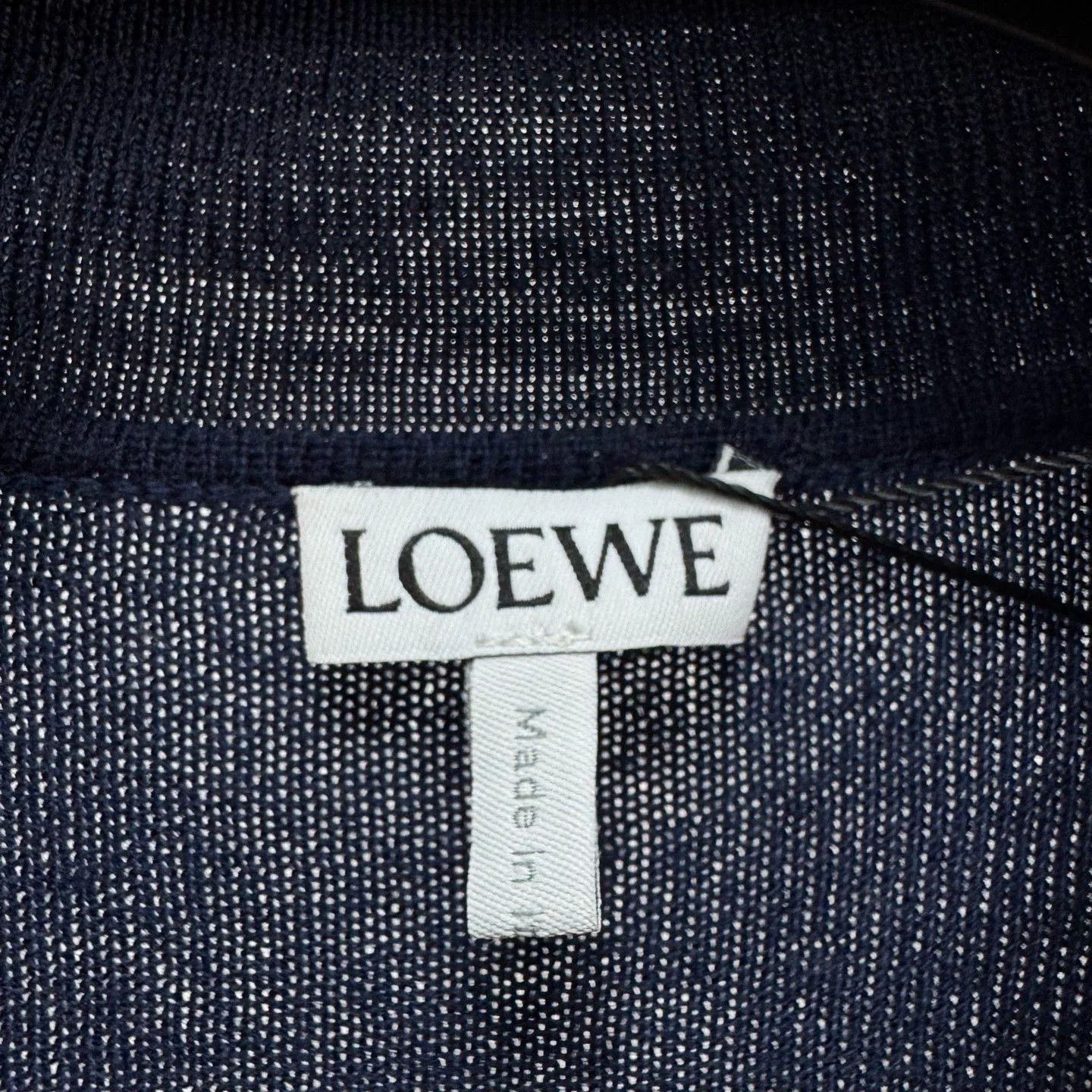 Loewe Loewe Colorblock Embroidered Logo Wool Sweater Size XS / US 0-2 / IT 36-38 - 5 Thumbnail