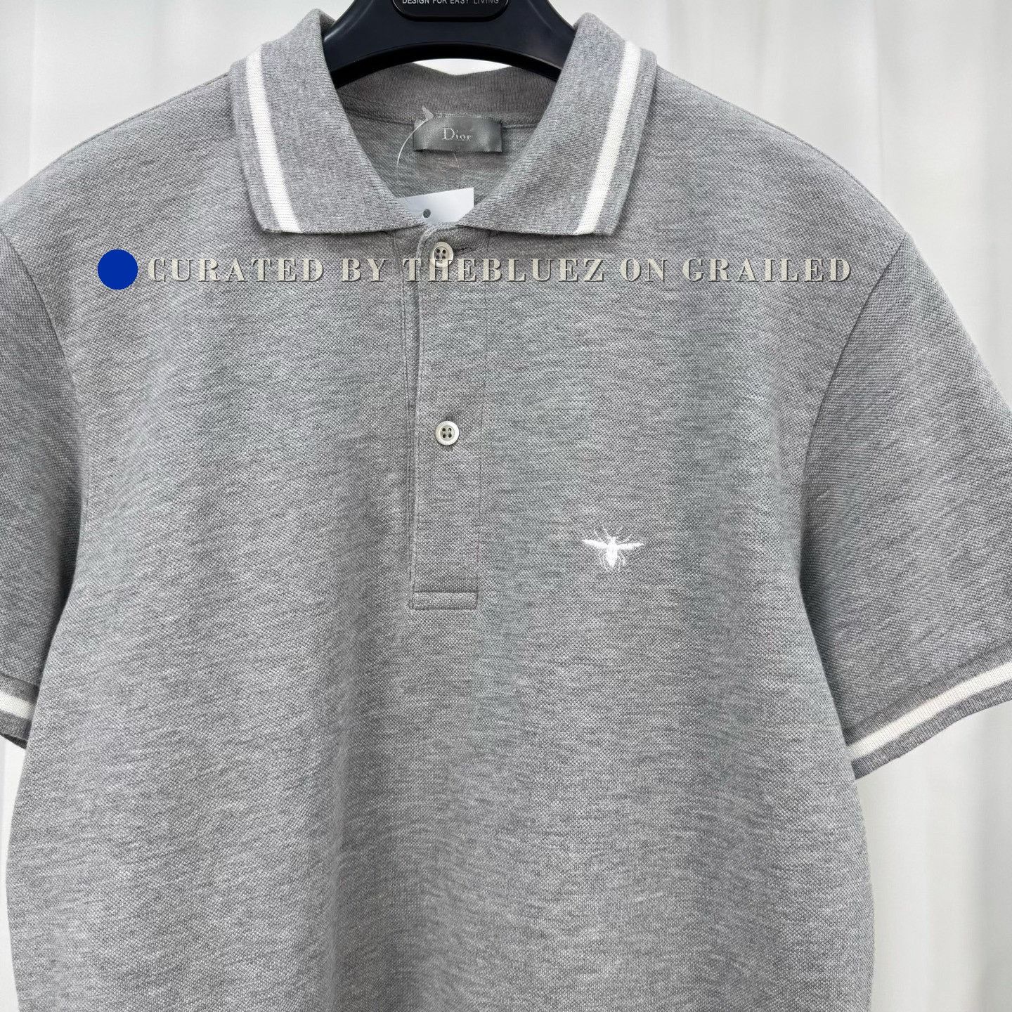 Dior Dior Embroidered Bee Polo Short Sleeve Size US M / EU 48-50 / 2 - 3 Thumbnail