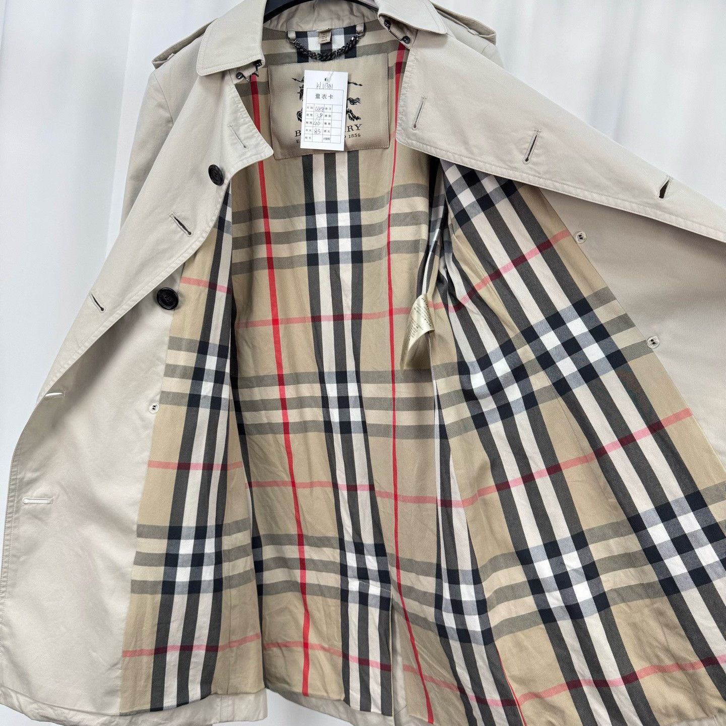 Burberry Burberry Double-Breasted Check Lining Trench Size XS / US 0-2 / IT 36-38 - 6 Thumbnail