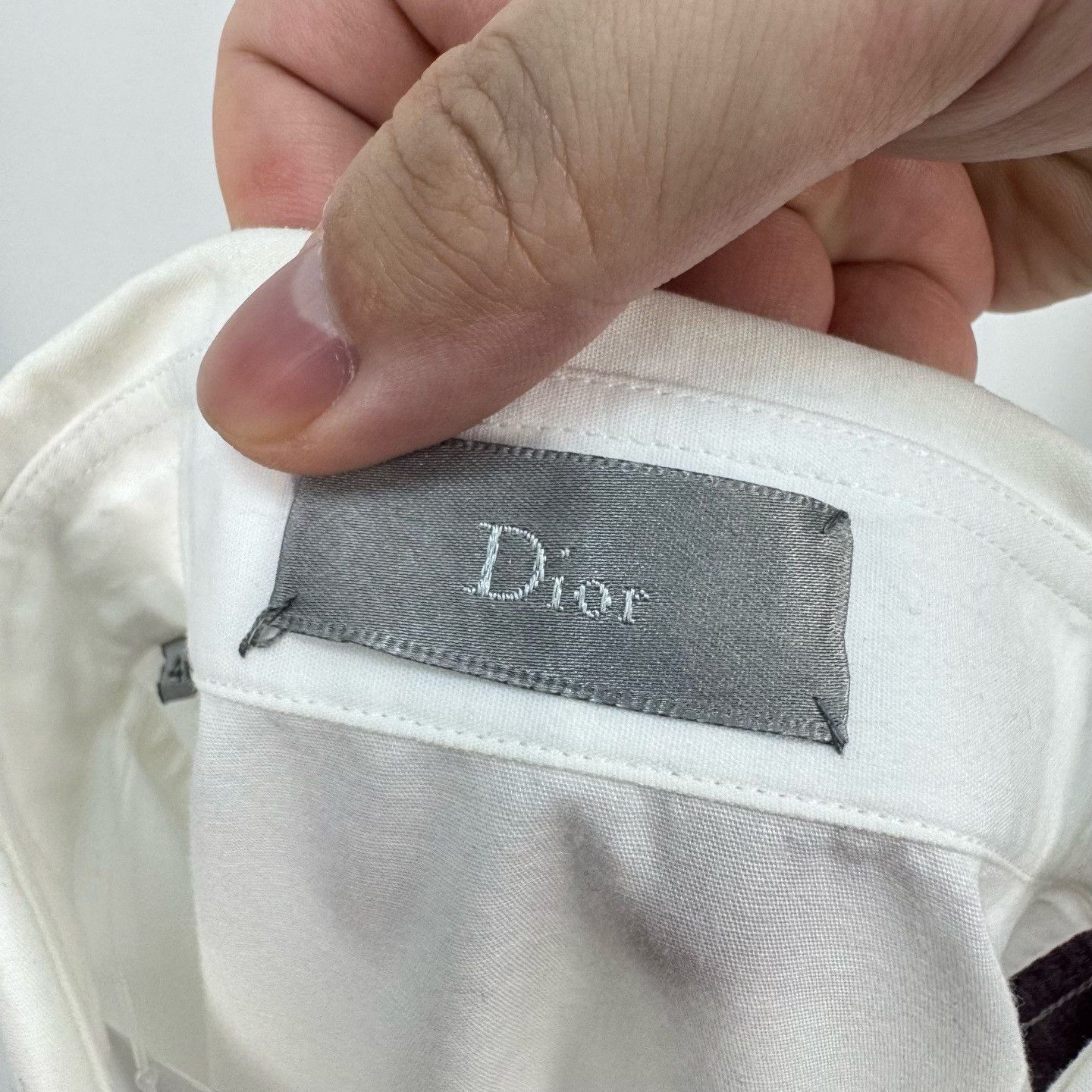 Dior Dior Runway Ink Long-Sleeve Shirt Size US XXS / EU 40 - 5 Thumbnail