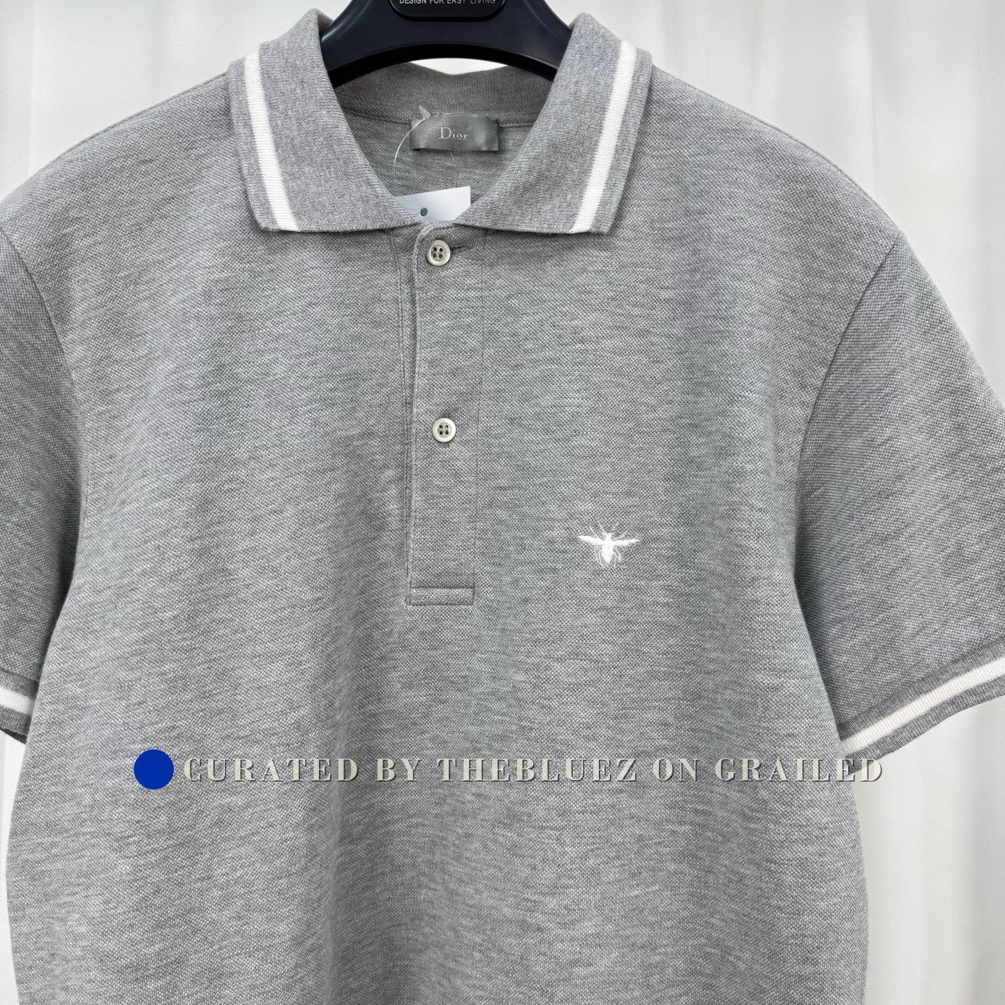 Dior Dior Embroidered Bee Polo Short Sleeve Size US M / EU 48-50 / 2 - 3 Thumbnail