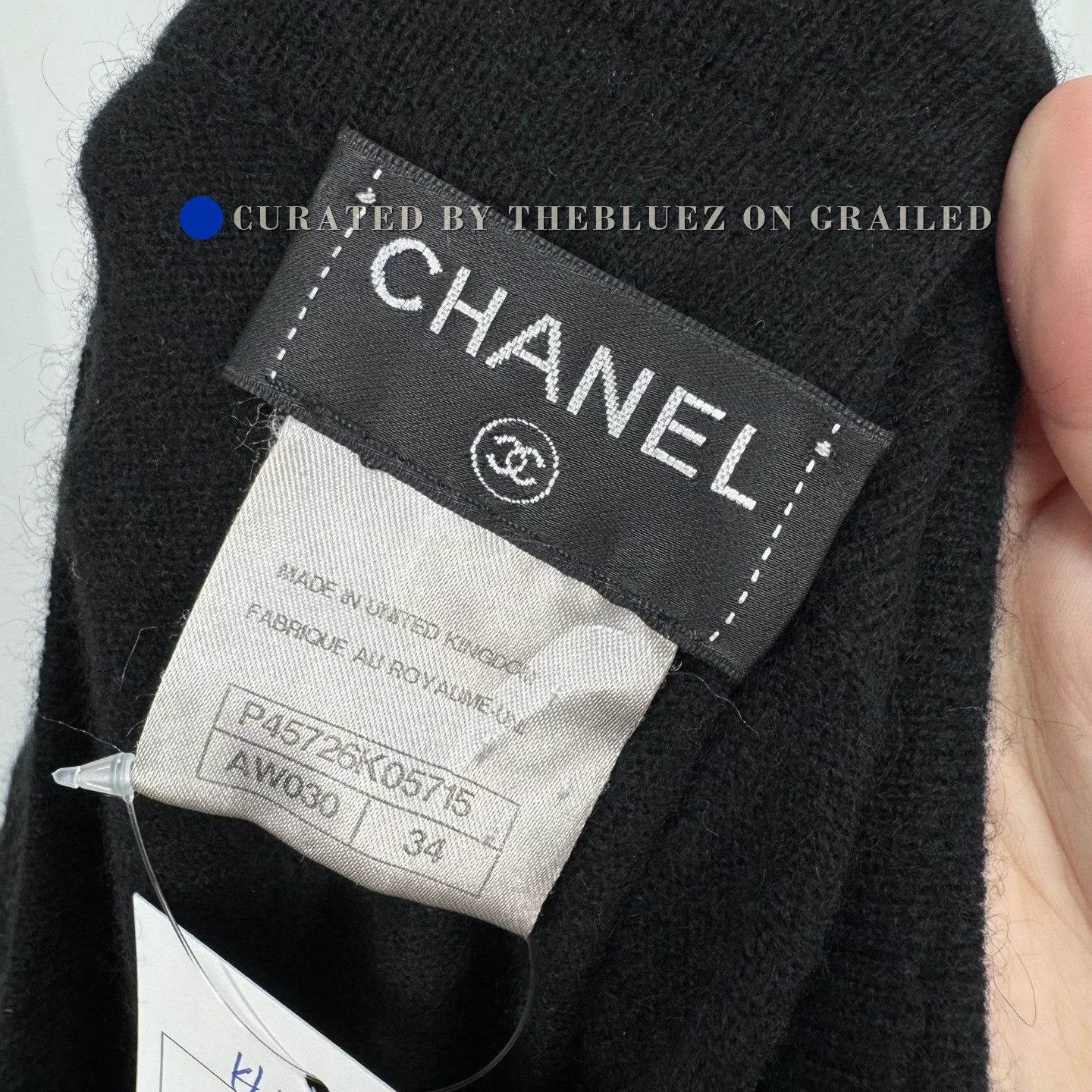 Chanel Chanel Black Cashmere Knit Trousers Size 34" / US 12 / IT 48 - 7 Thumbnail