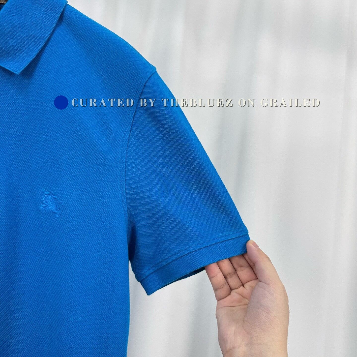Burberry Burberry Embroidered Knight Polo Short Sleeve Size US M / EU 48-50 / 2 - 4 Thumbnail
