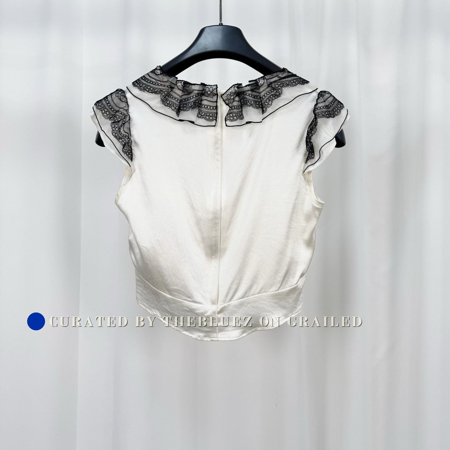 Dolce & Gabbana Dolce&Gabbana Silk Lace Blouse Size M / US 6-8 / IT 42-44 - 2 Thumbnail