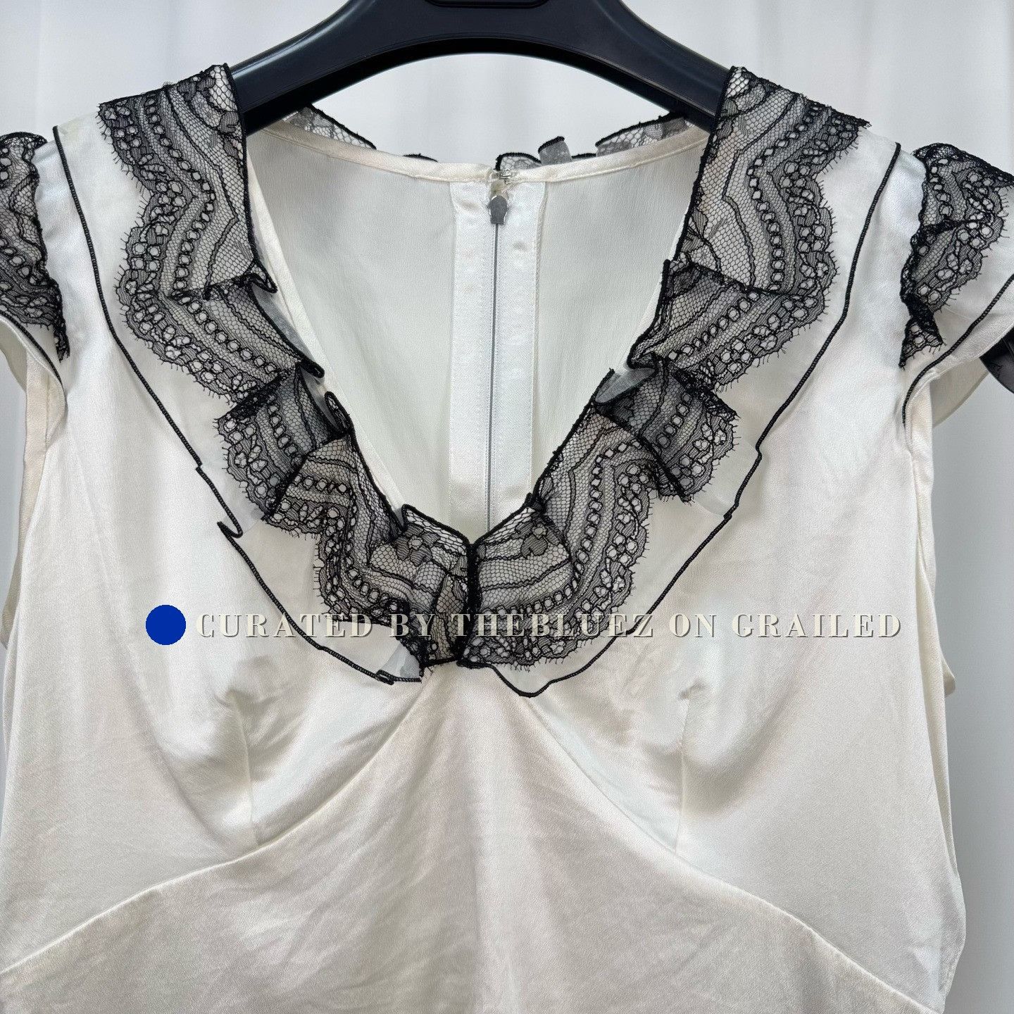 Dolce & Gabbana Dolce&Gabbana Silk Lace Blouse Size M / US 6-8 / IT 42-44 - 3 Thumbnail