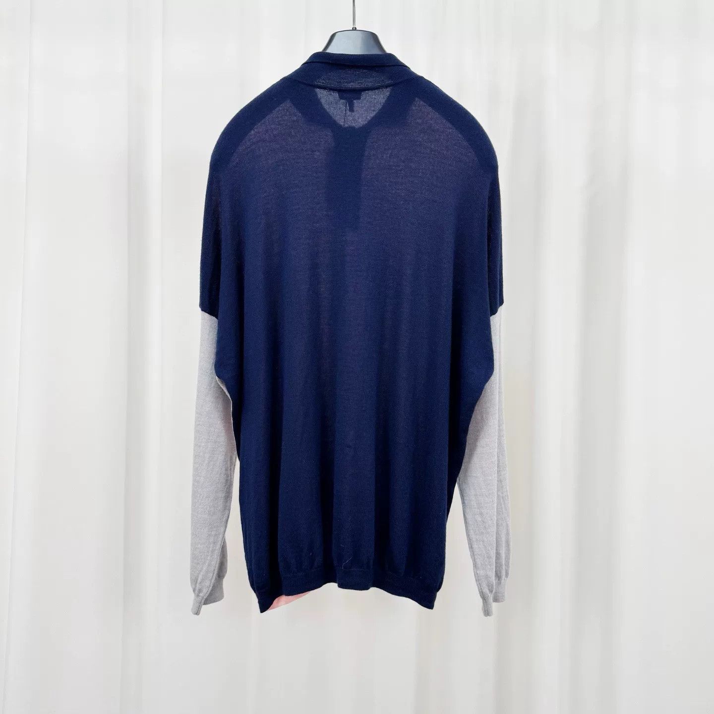 Loewe Loewe Colorblock Embroidered Logo Wool Sweater Size XS / US 0-2 / IT 36-38 - 2 Thumbnail
