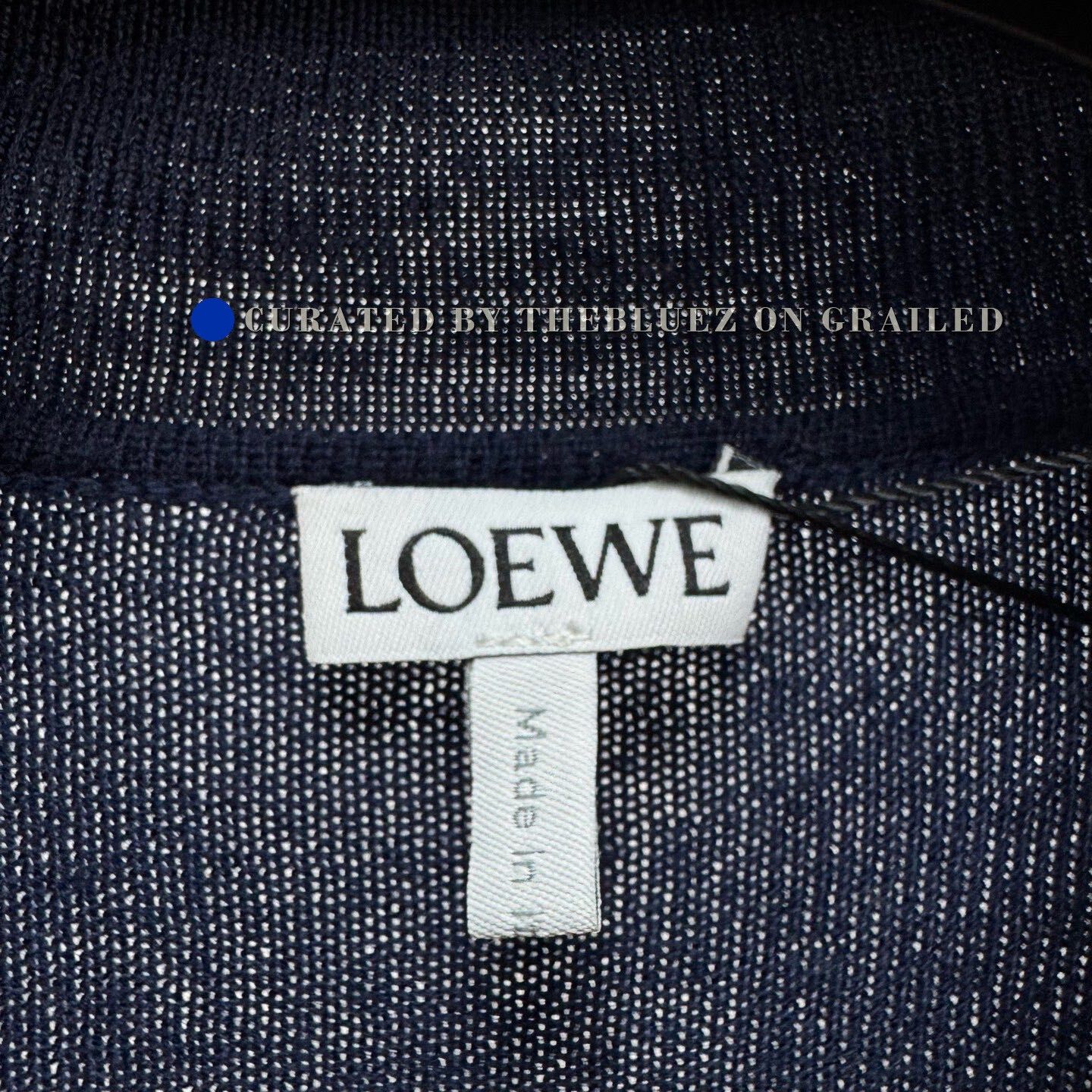 Loewe Loewe Colorblock Embroidered Logo Wool Sweater Size XS / US 0-2 / IT 36-38 - 5 Thumbnail