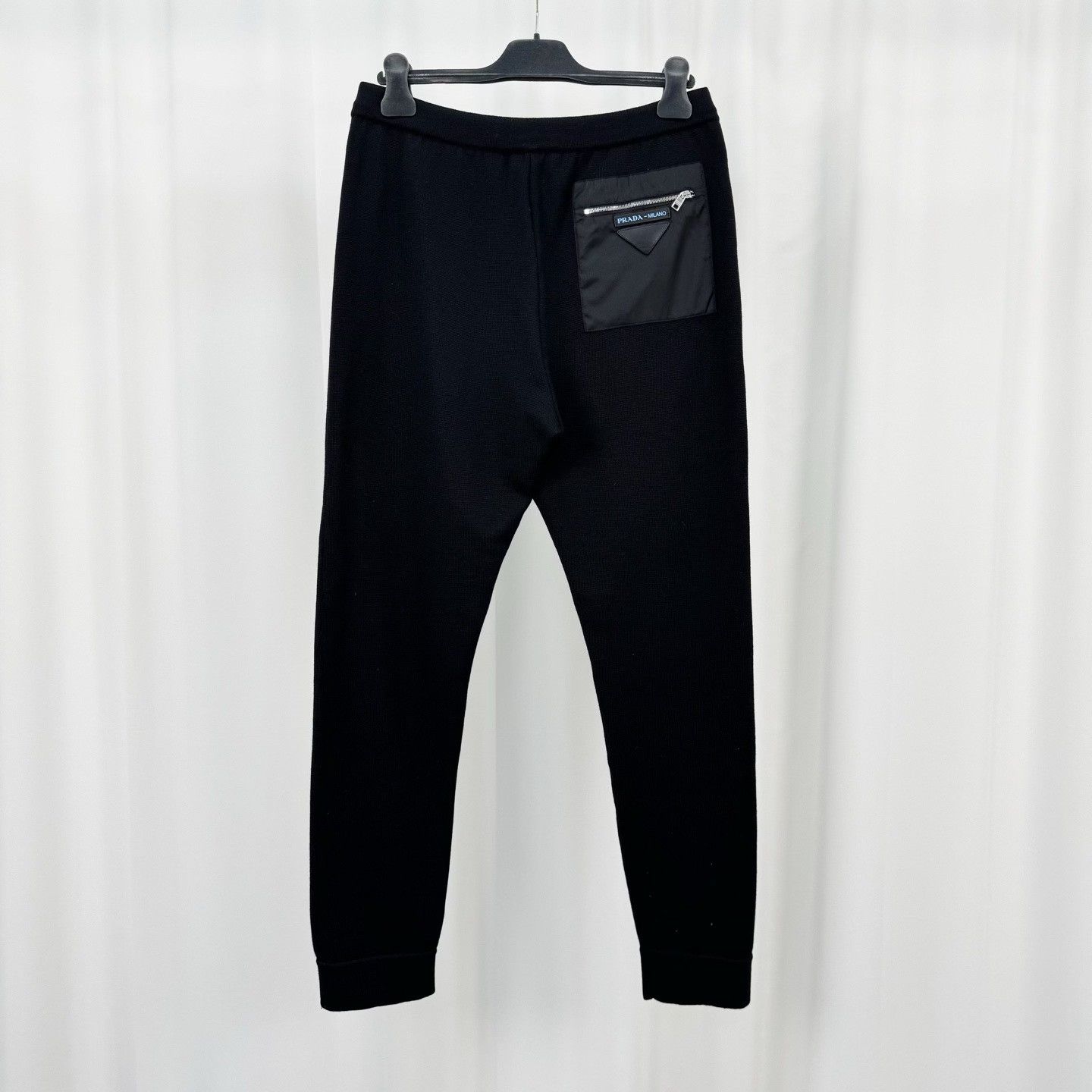Prada Prada Triangle Logo Casual Knit Pants Size US 32 / EU 48 - 2 Thumbnail