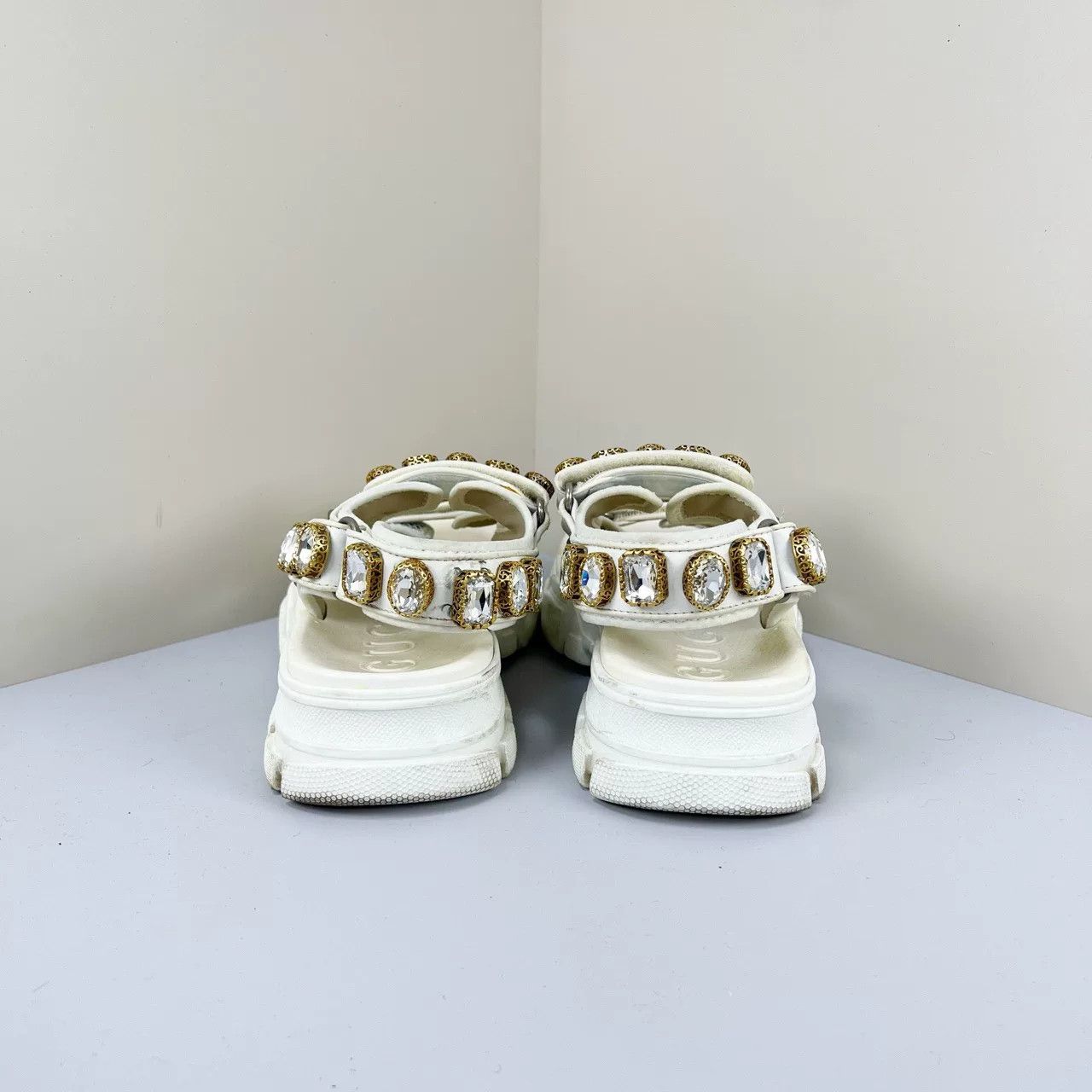 Gucci Gucci Gem Platform Sandals Size US 5 / IT 35 - 3 Thumbnail