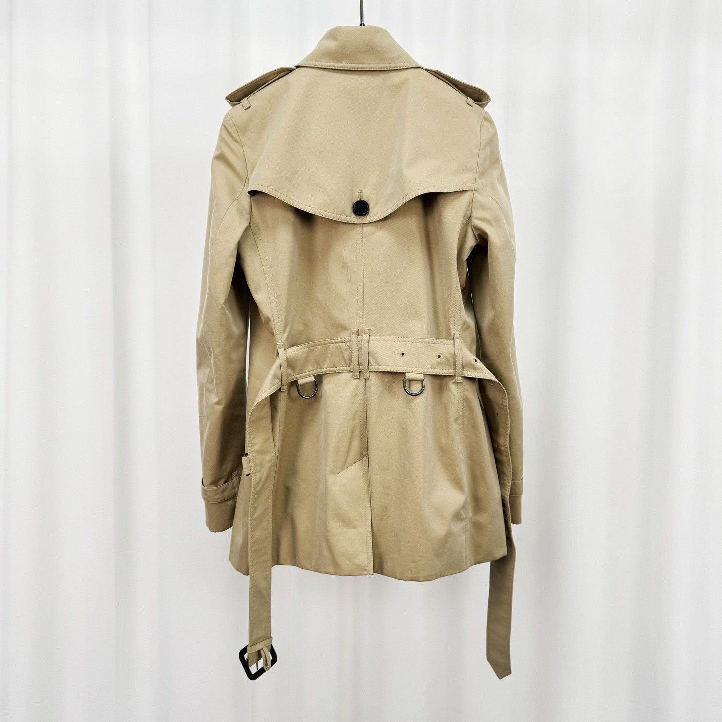 Burberry Burberry Beige Check Lining Trench Coat Size XXS / US 00 / IT 34 - 2 Thumbnail