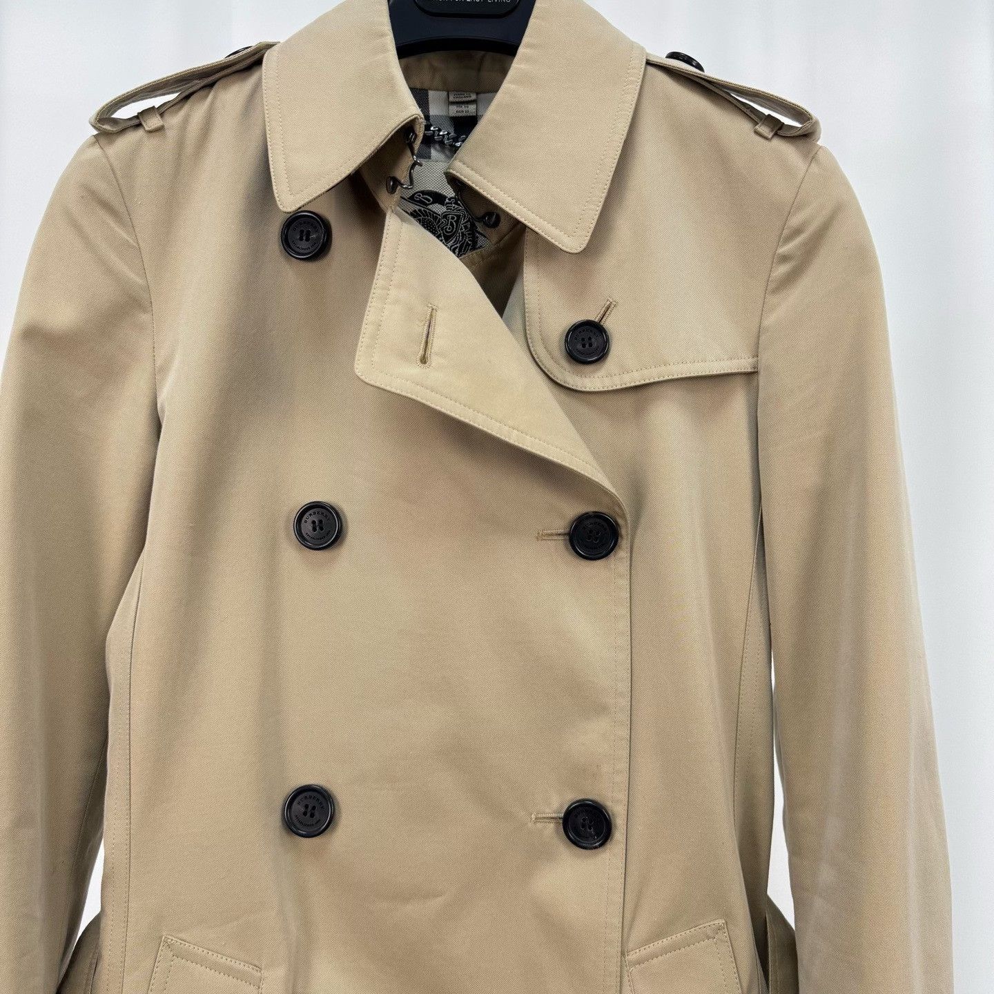 Burberry Burberry Beige Check Lining Trench Coat Size XXS / US 00 / IT 34 - 3 Thumbnail
