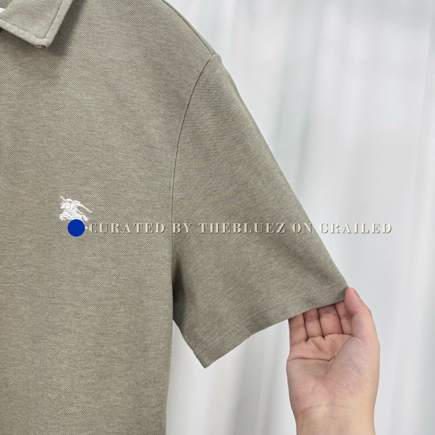 Burberry Burberry Embroidered Horse Polo Shirt Size US L / EU 52-54 / 3 - 4 Thumbnail