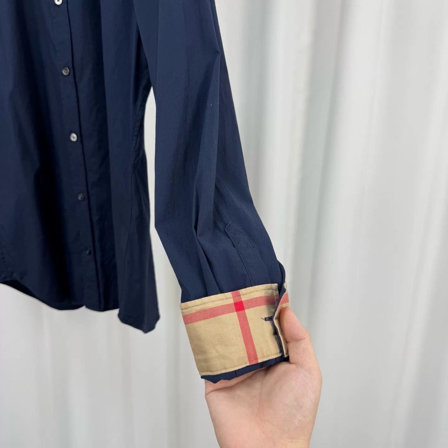 Burberry Burberry Embroidered Knight Check Shirt Size US M / EU 48-50 / 2 - 4 Thumbnail