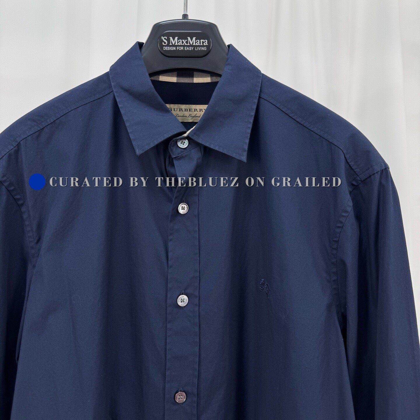 Burberry Burberry Embroidered Knight Check Shirt Size US M / EU 48-50 / 2 - 3 Thumbnail