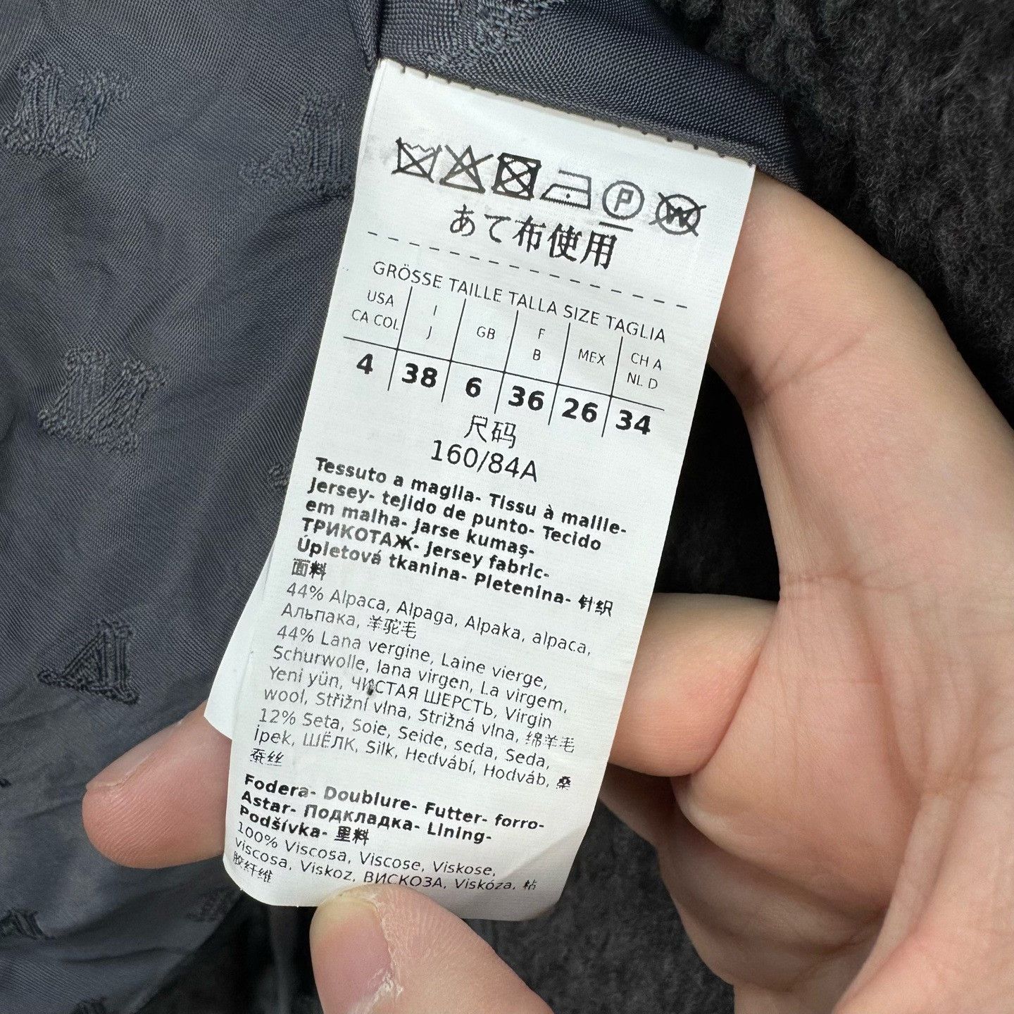 Max Mara Maxmara Gray Short Teddy Coat Size S / US 4 / IT 40 - 7 Thumbnail
