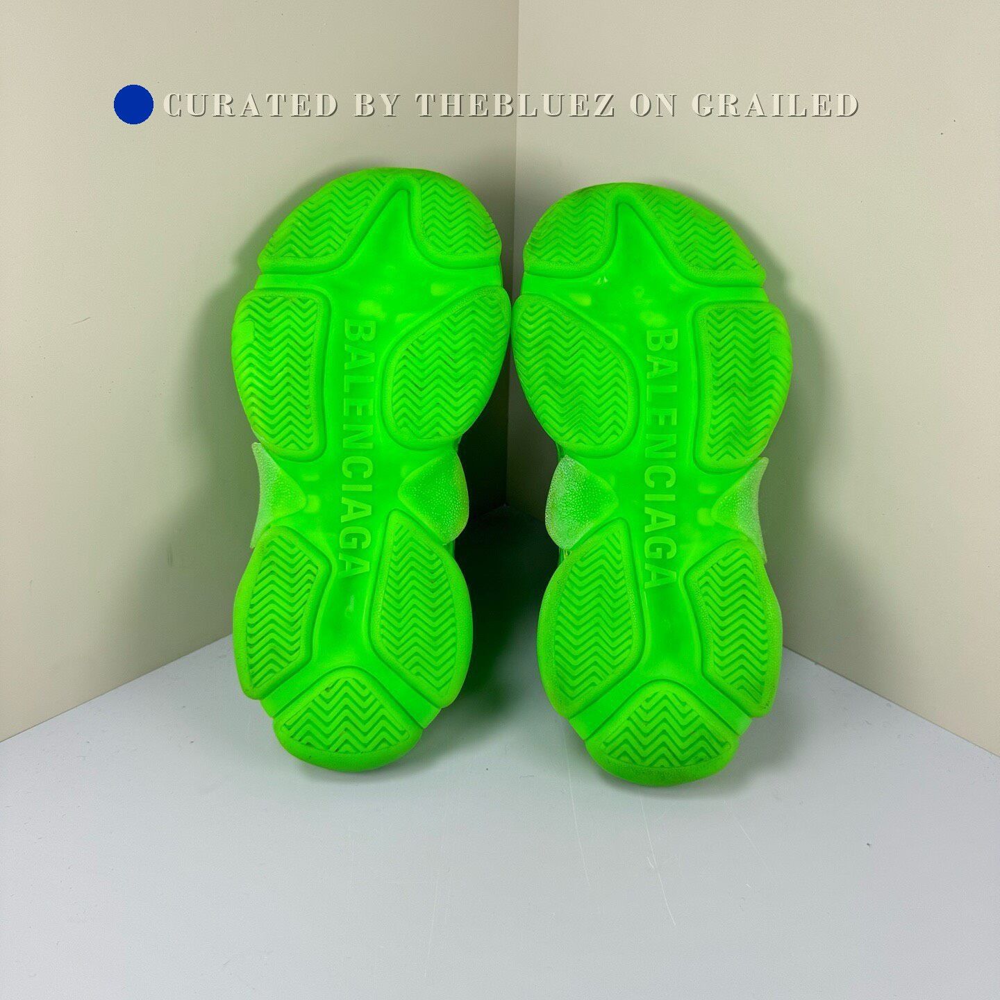 Balenciaga Balenciaga Triple Green Sneakers Size US 4 / IT 34 - 5 Thumbnail