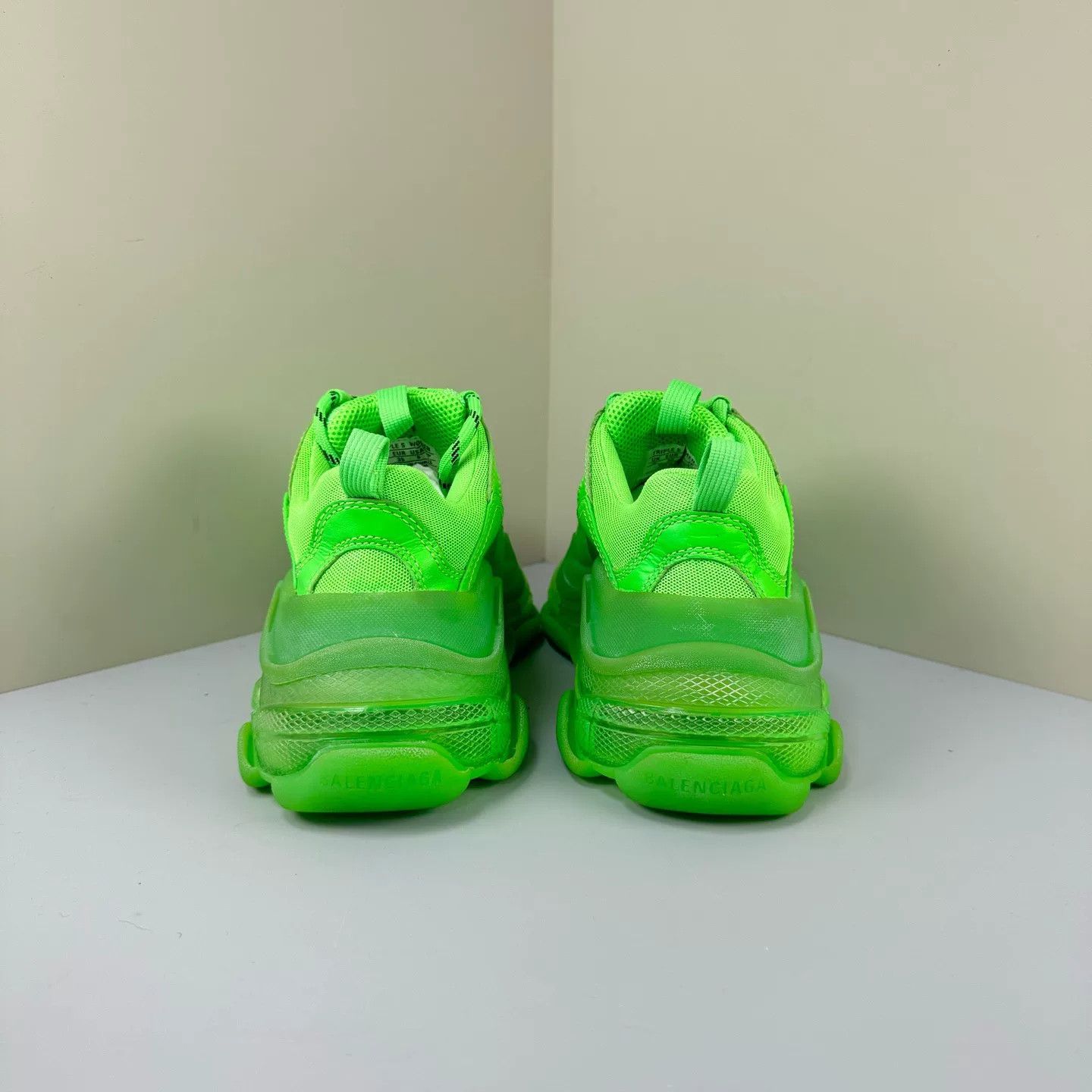 Balenciaga Balenciaga Triple Green Sneakers Size US 4 / IT 34 - 3 Thumbnail