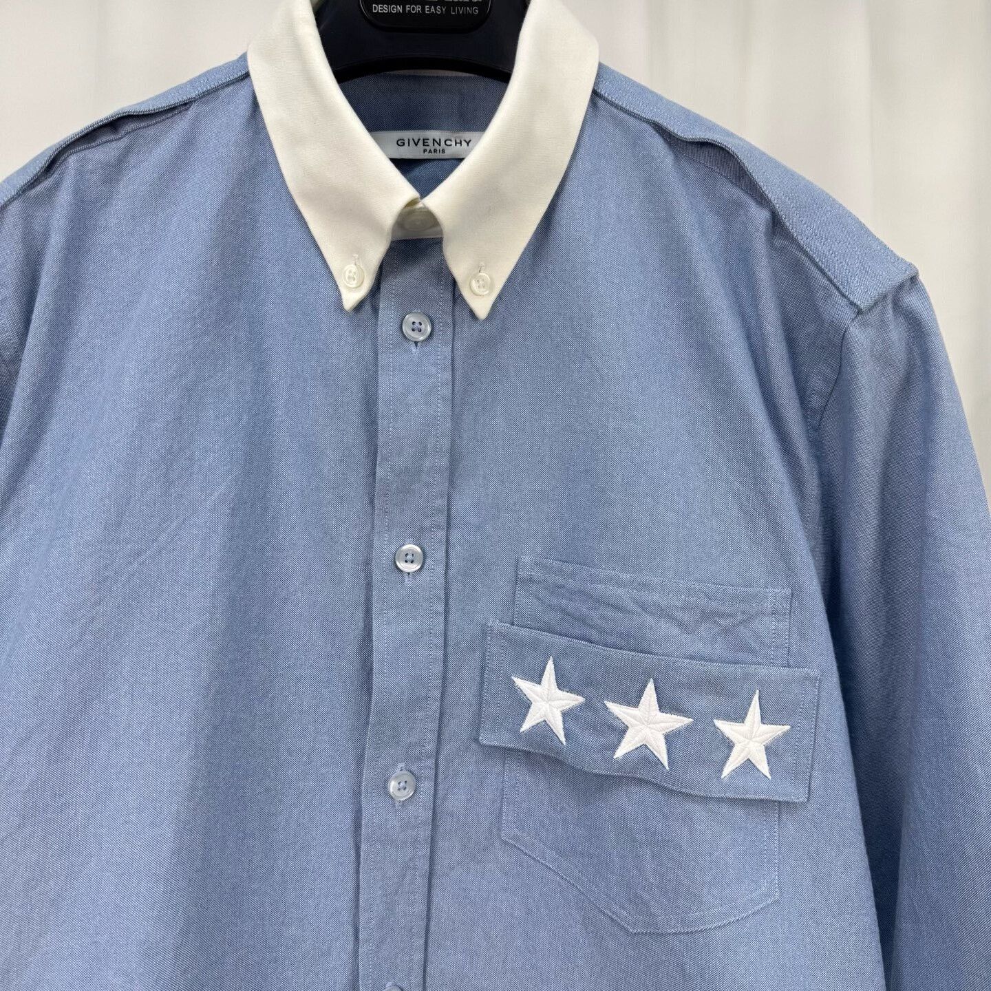 Givenchy Givenchy Embroidered Star Shirt Size US XXS / EU 40 - 3 Thumbnail