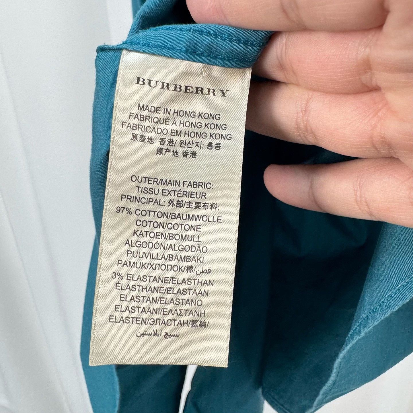 Burberry Burberry Embroidered Knight Check Shirt Size US M / EU 48-50 / 2 - 6 Thumbnail