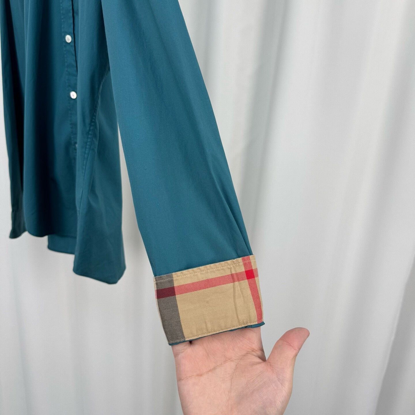 Burberry Burberry Embroidered Knight Check Shirt Size US M / EU 48-50 / 2 - 4 Thumbnail