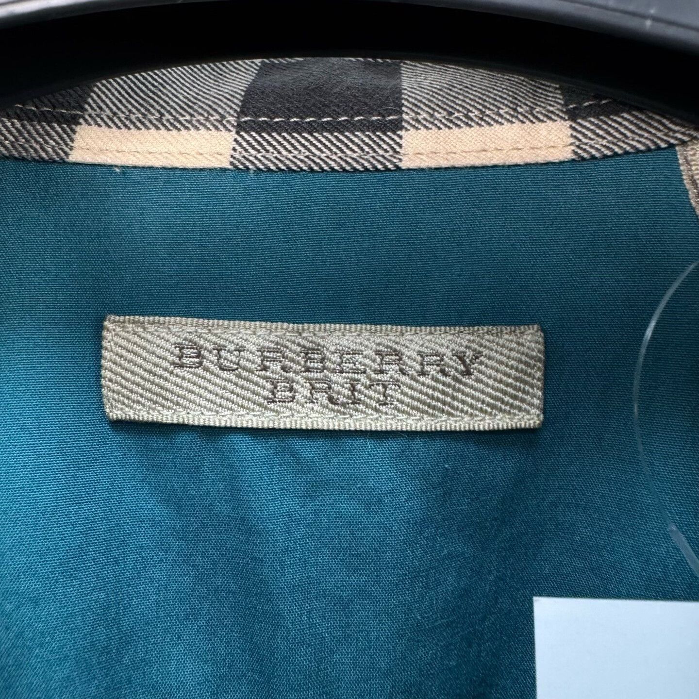 Burberry Burberry Embroidered Knight Check Shirt Size US M / EU 48-50 / 2 - 5 Thumbnail