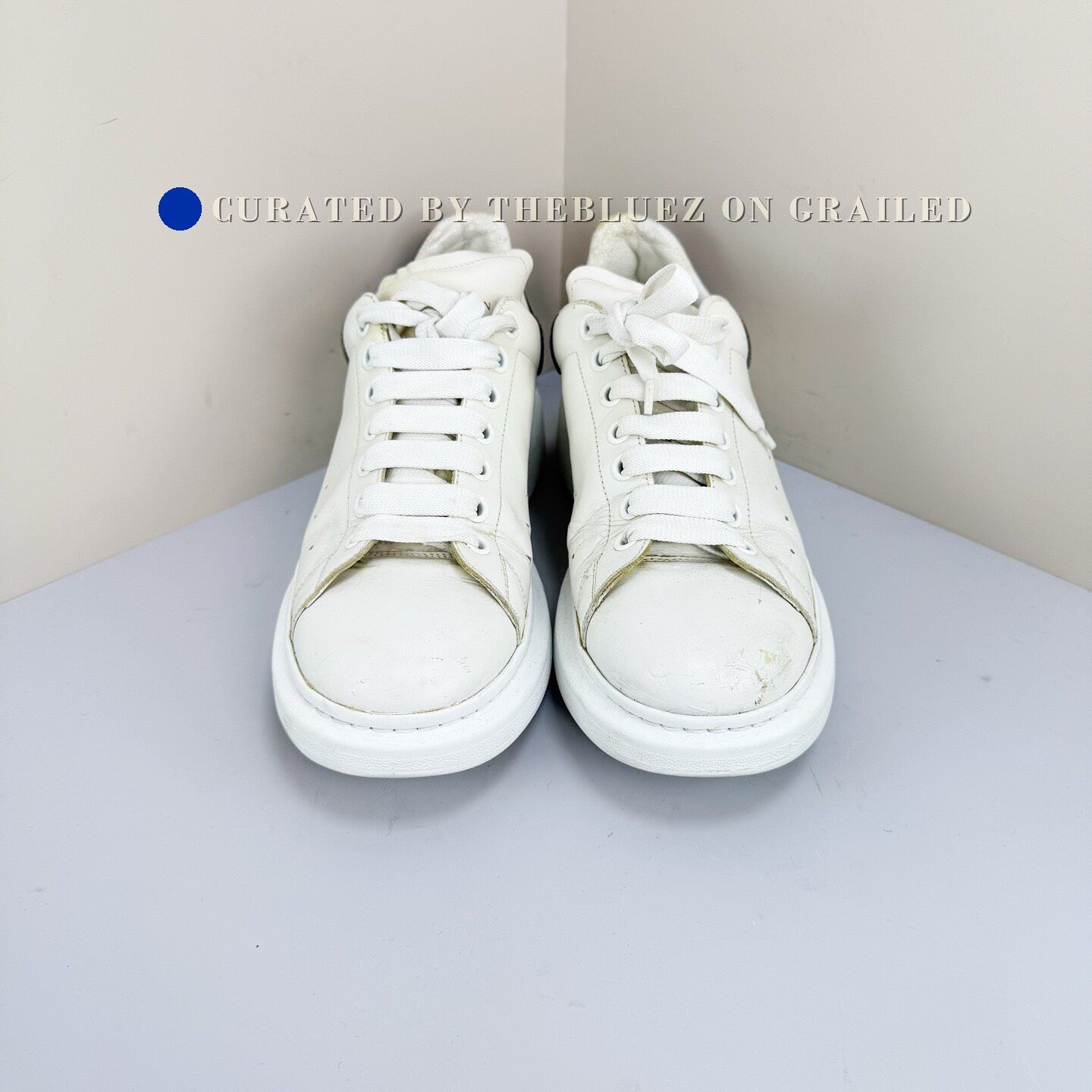 Alexander McQueen Alexander McQueen Black Tail Sneakers Size US 10 / EU 43 - 2 Thumbnail
