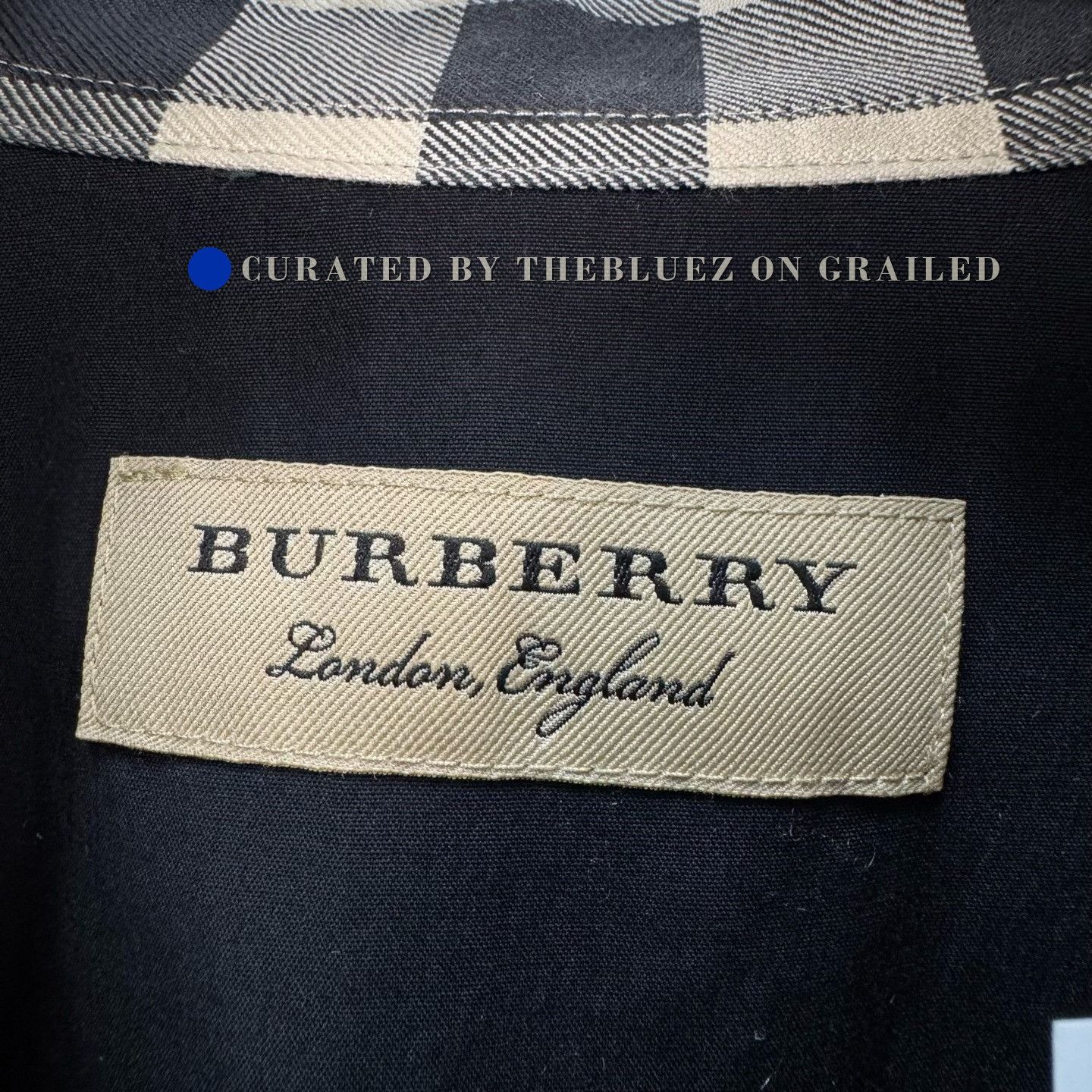 Burberry Burberry Embroidered Knight Check Shirt Size US L / EU 52-54 / 3 - 5 Thumbnail