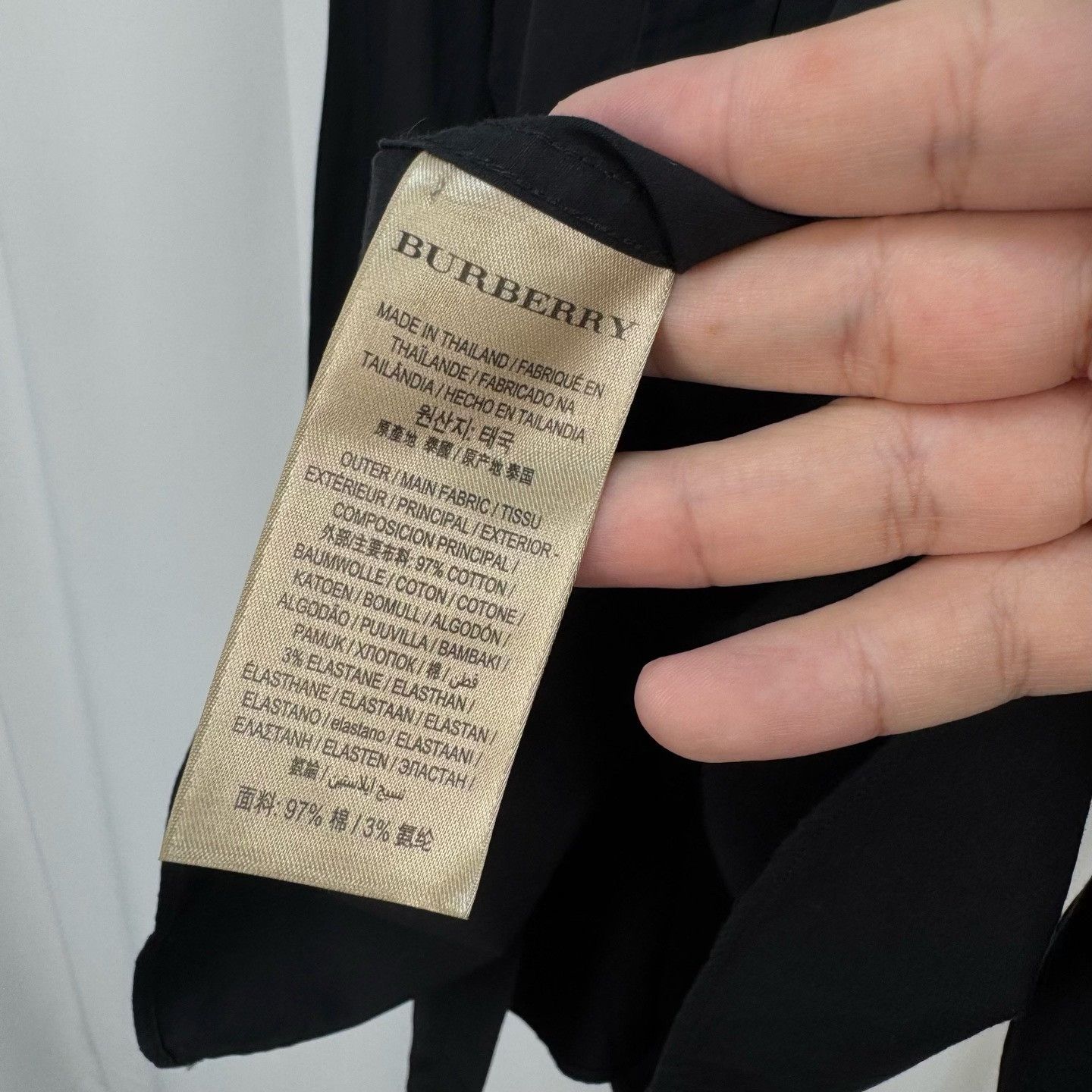 Burberry Burberry Embroidered Knight Check Shirt Size US L / EU 52-54 / 3 - 6 Thumbnail