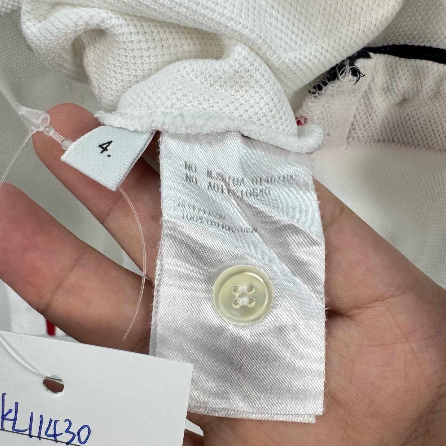 Thom Browne Thom Browne Embroidered Striped Short-Sleeve Size US XL / EU 56 / 4 - 6 Thumbnail