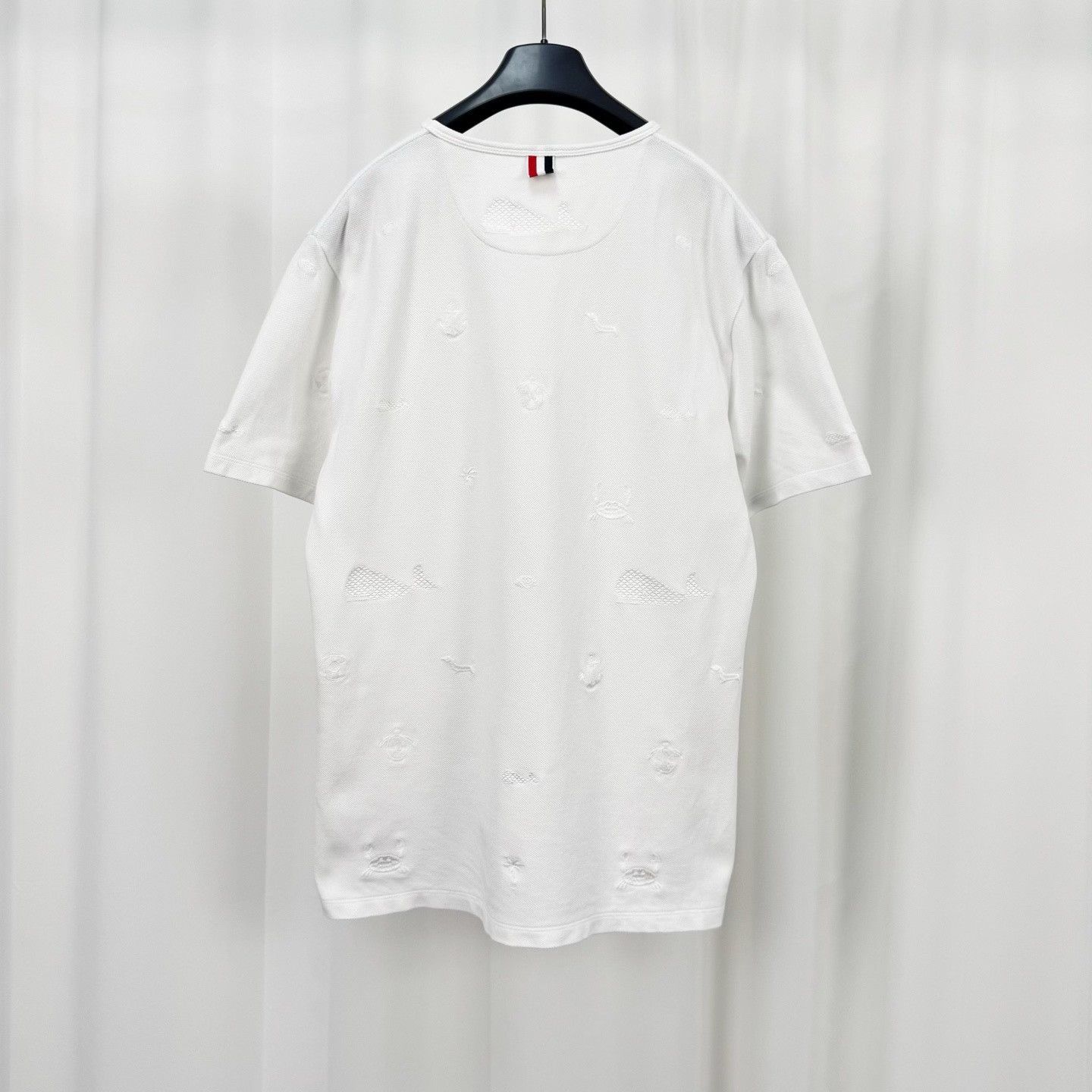 Thom Browne Thom Browne Embroidered Striped Short-Sleeve Size US XL / EU 56 / 4 - 2 Thumbnail