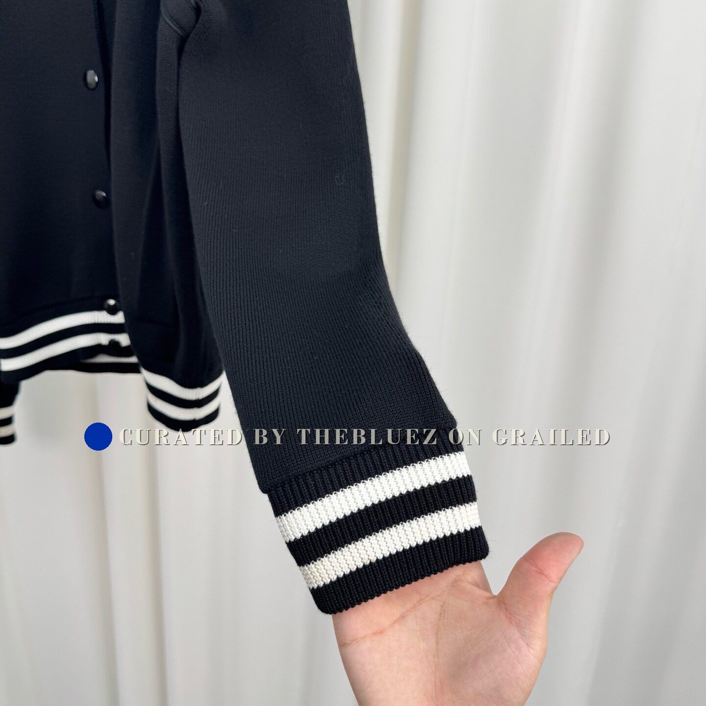 Givenchy Givenchy Embroidered Letter Wool Baseball Jacket Size US M / EU 48-50 / 2 - 4 Thumbnail