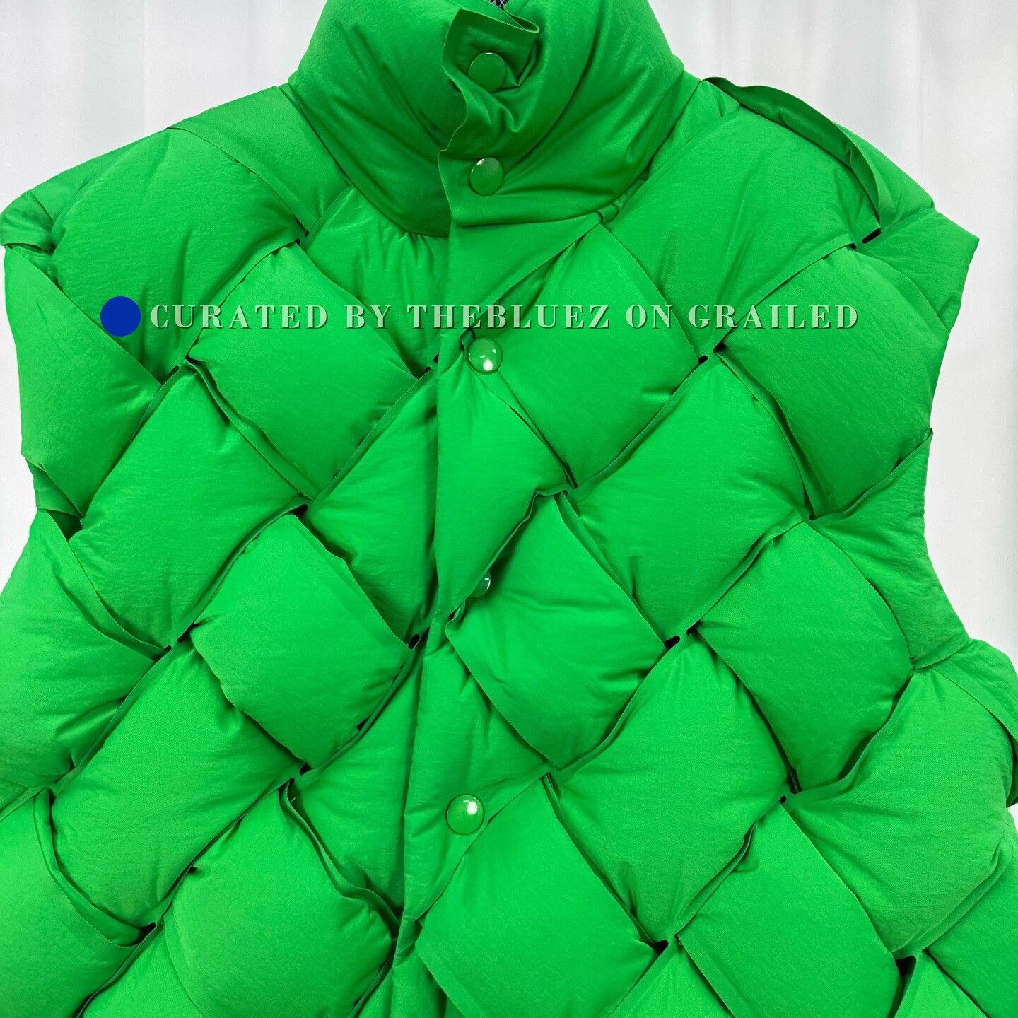 Bottega Veneta Bottega Veneta Woven Down Vest Size S / US 4 / IT 40 - 3 Thumbnail