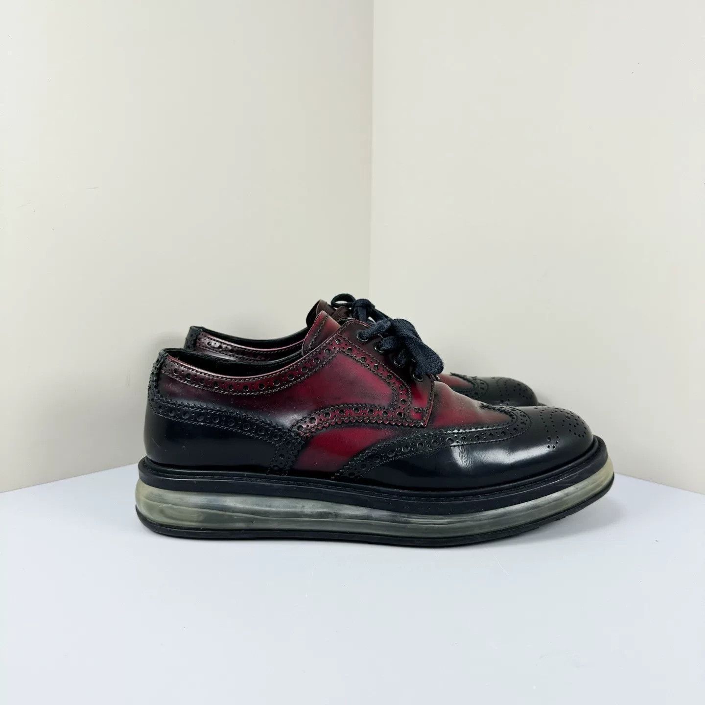 Prada Prada Baroque Carved Cushioned Sneakers Size US 7 / IT 37 - 4 Thumbnail