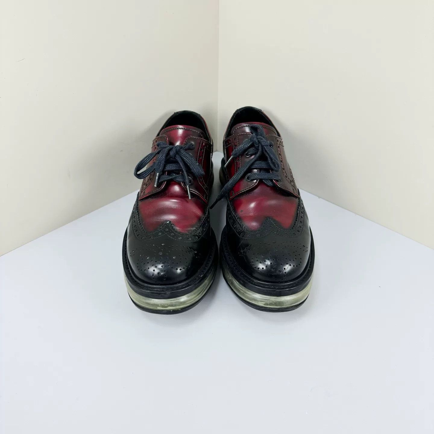 Prada Prada Baroque Carved Cushioned Sneakers Size US 7 / IT 37 - 2 Thumbnail