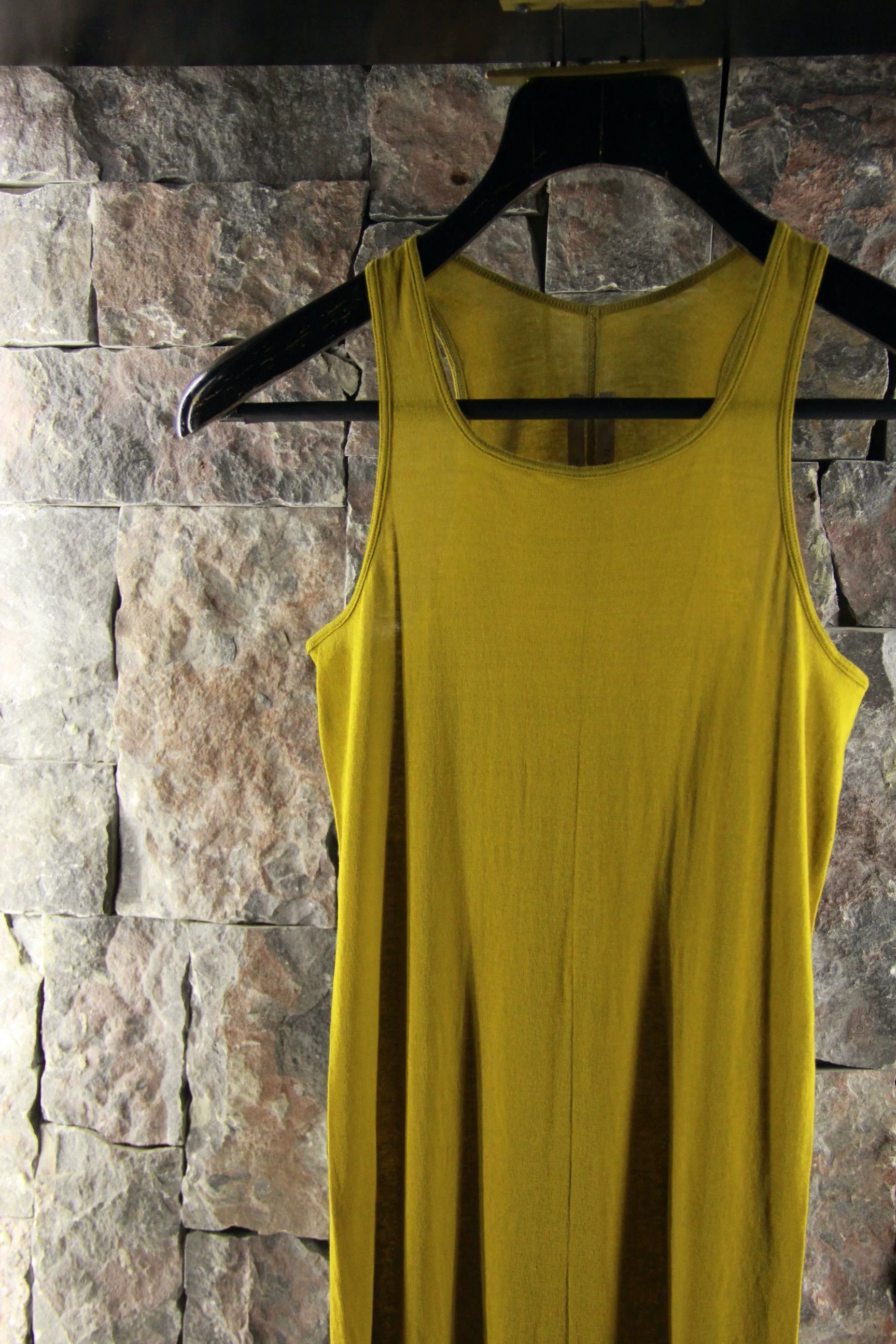 Rick Owens Rick Owens Yellow Sweater Men xs Size US XS / EU 42 / 0 - 3 Thumbnail