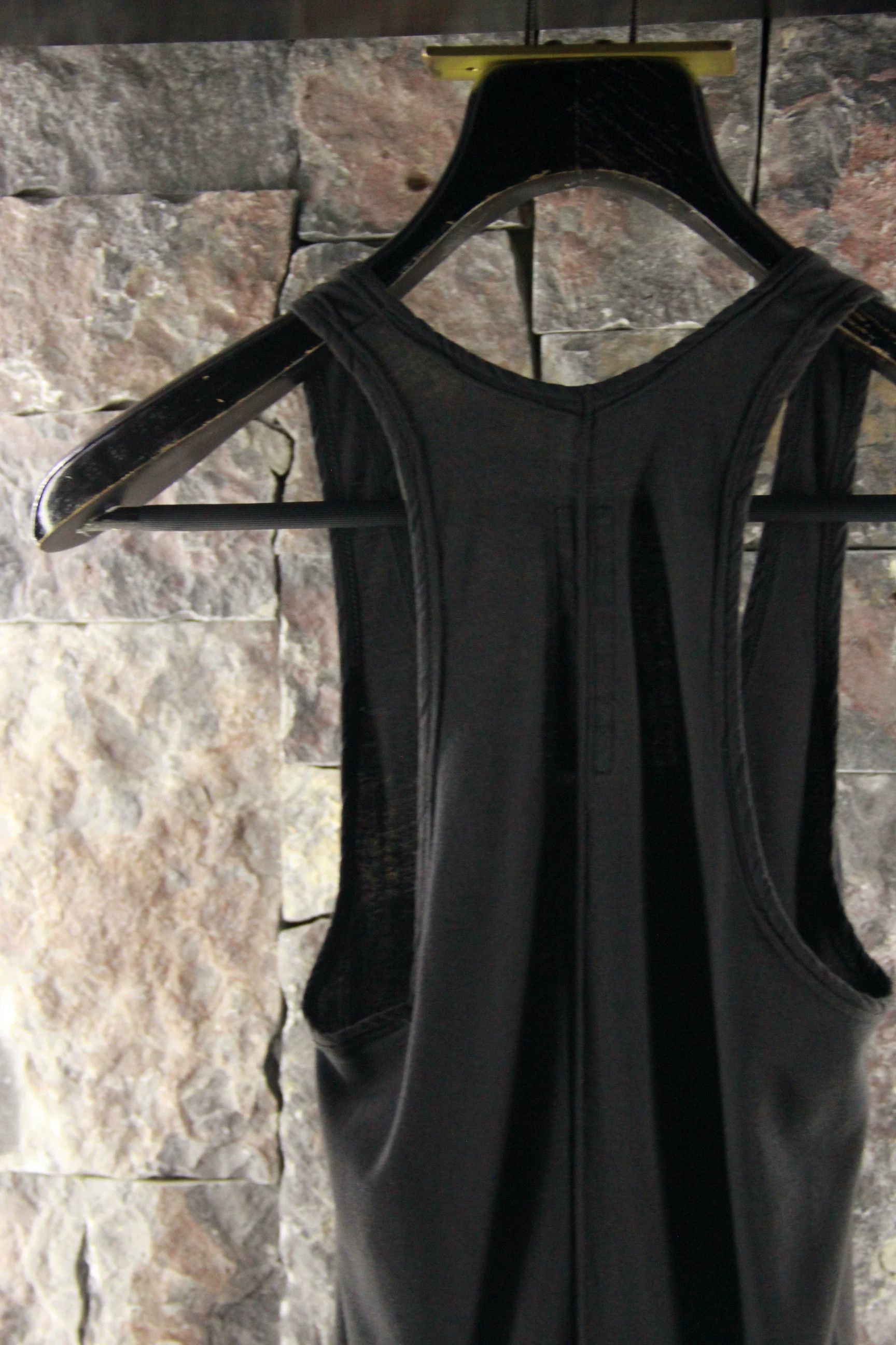 Rick Owens Rick Owens Black Tank Top Men xs Size US XS / EU 42 / 0 - 5 Thumbnail