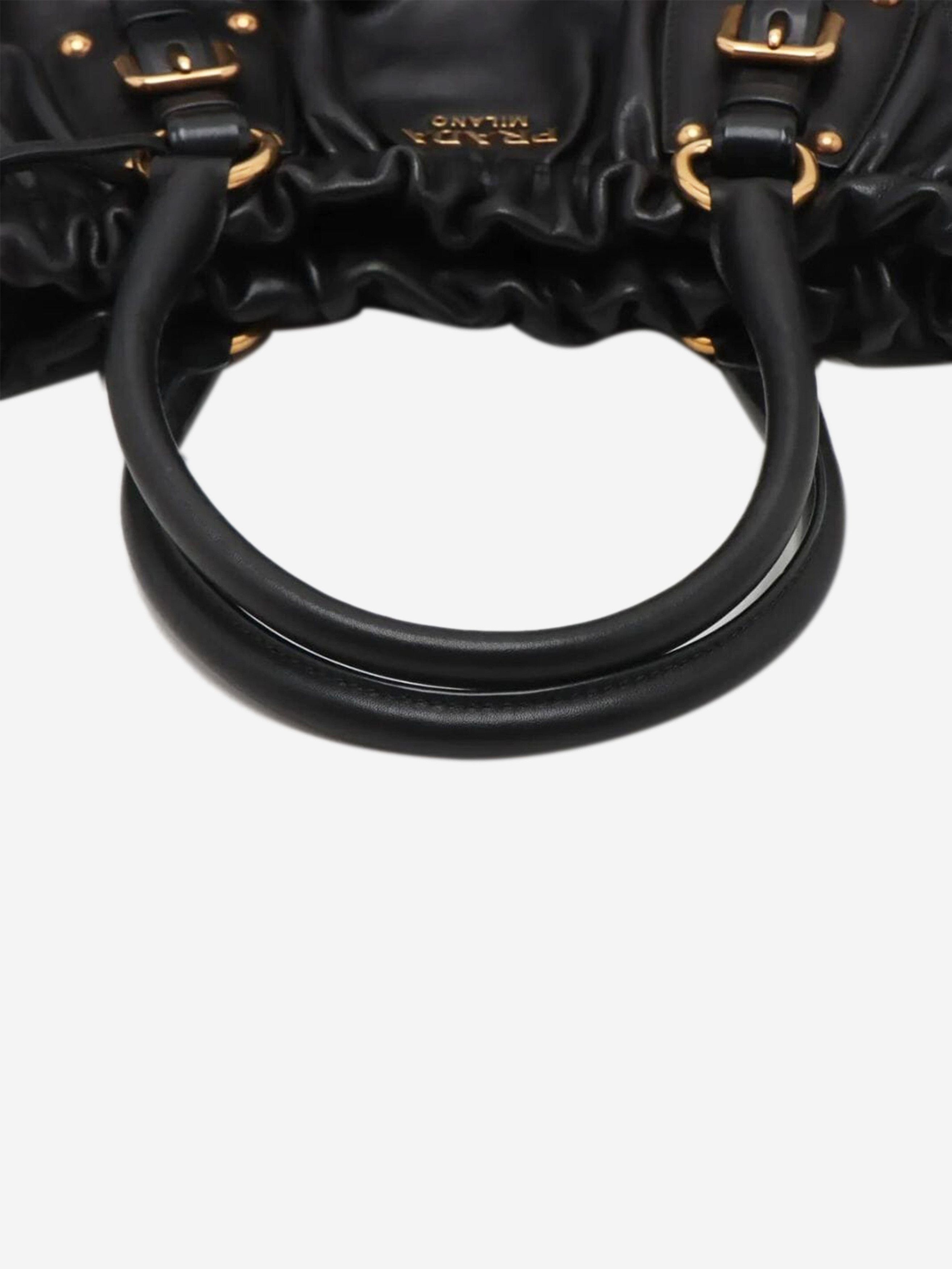 Prada Black leather 2way bag Size ONE SIZE - 5 Thumbnail