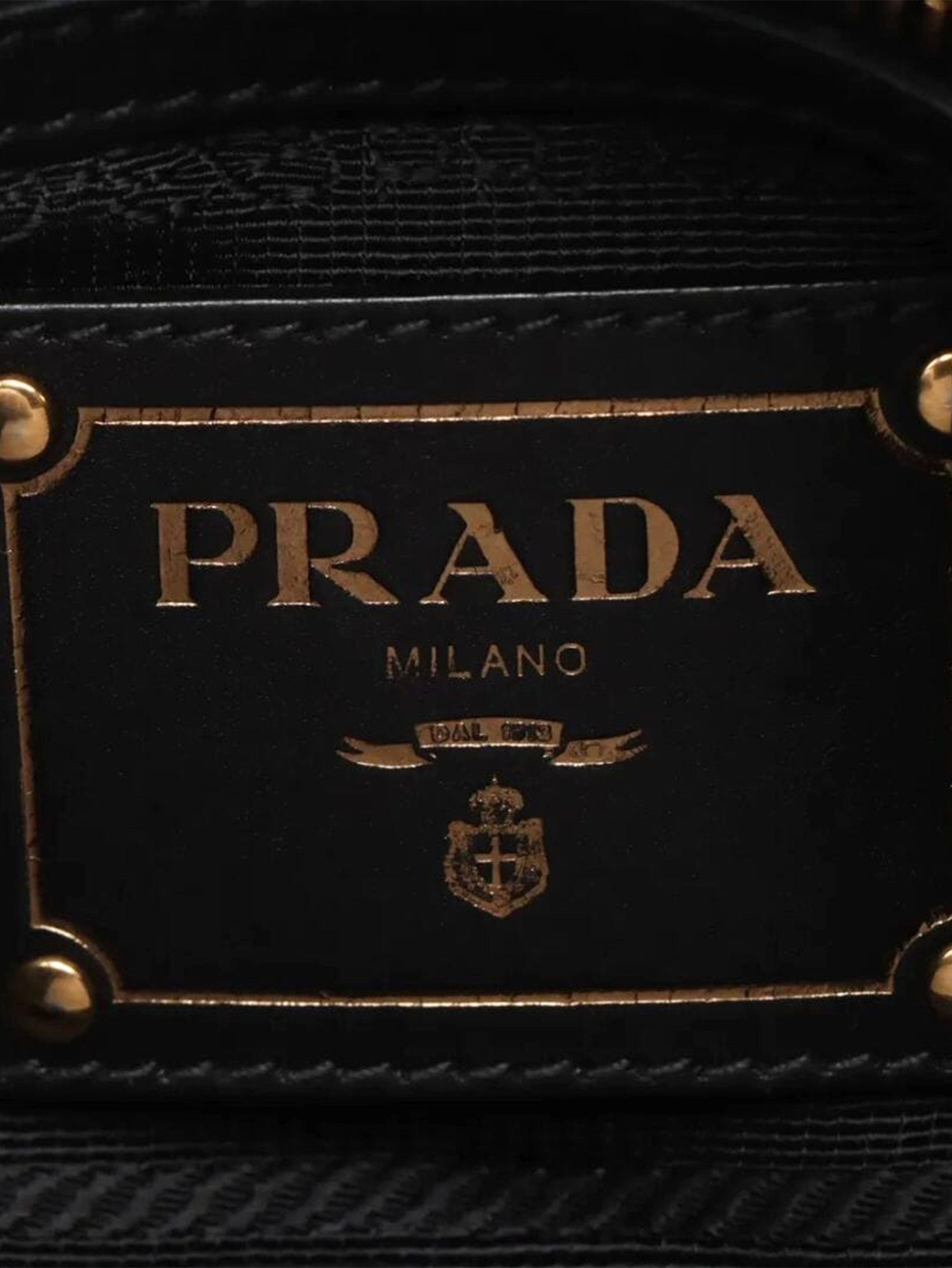 Prada Black leather 2way bag Size ONE SIZE - 11 Thumbnail