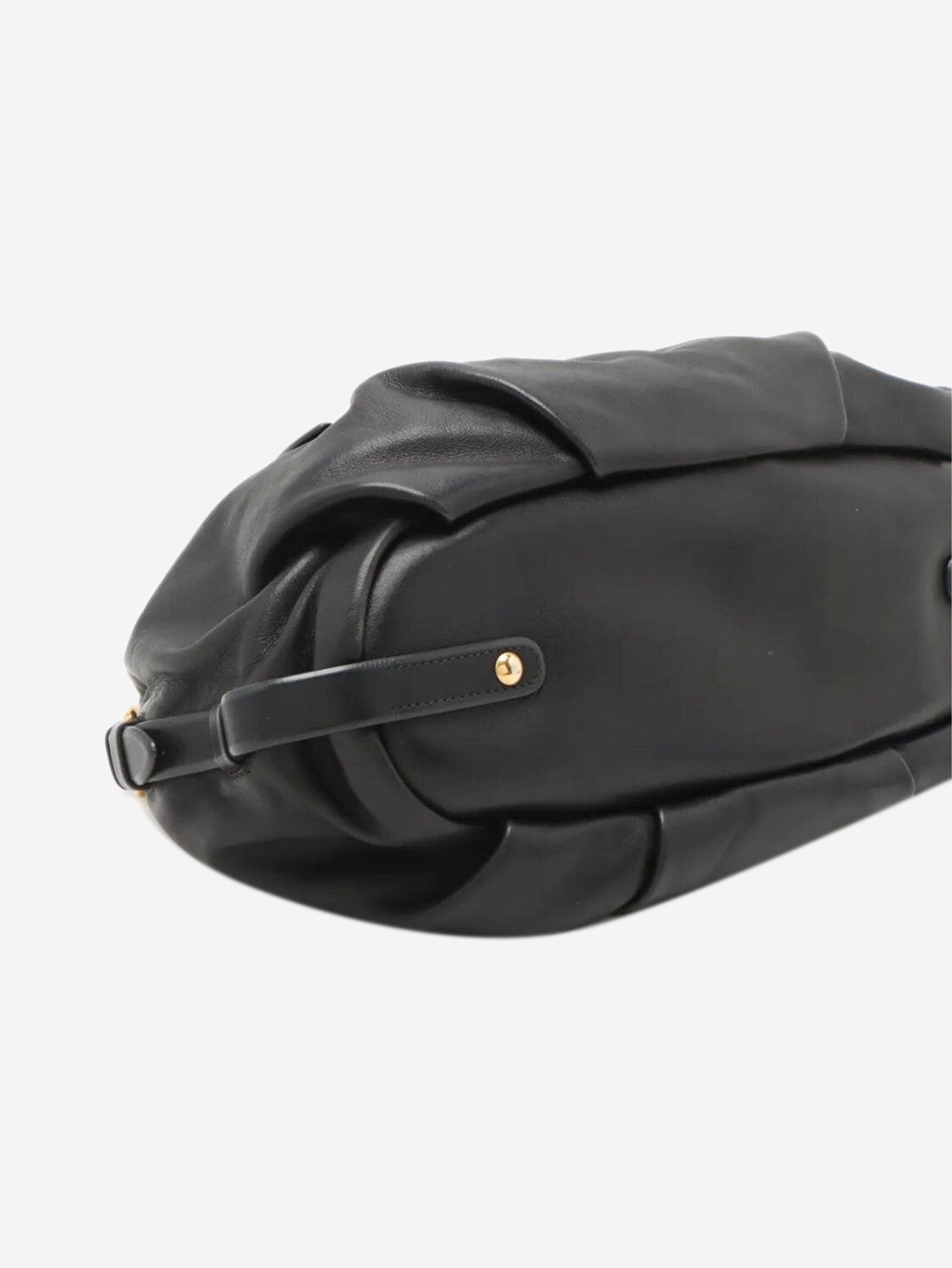 Prada Black leather 2way bag Size ONE SIZE - 4 Thumbnail