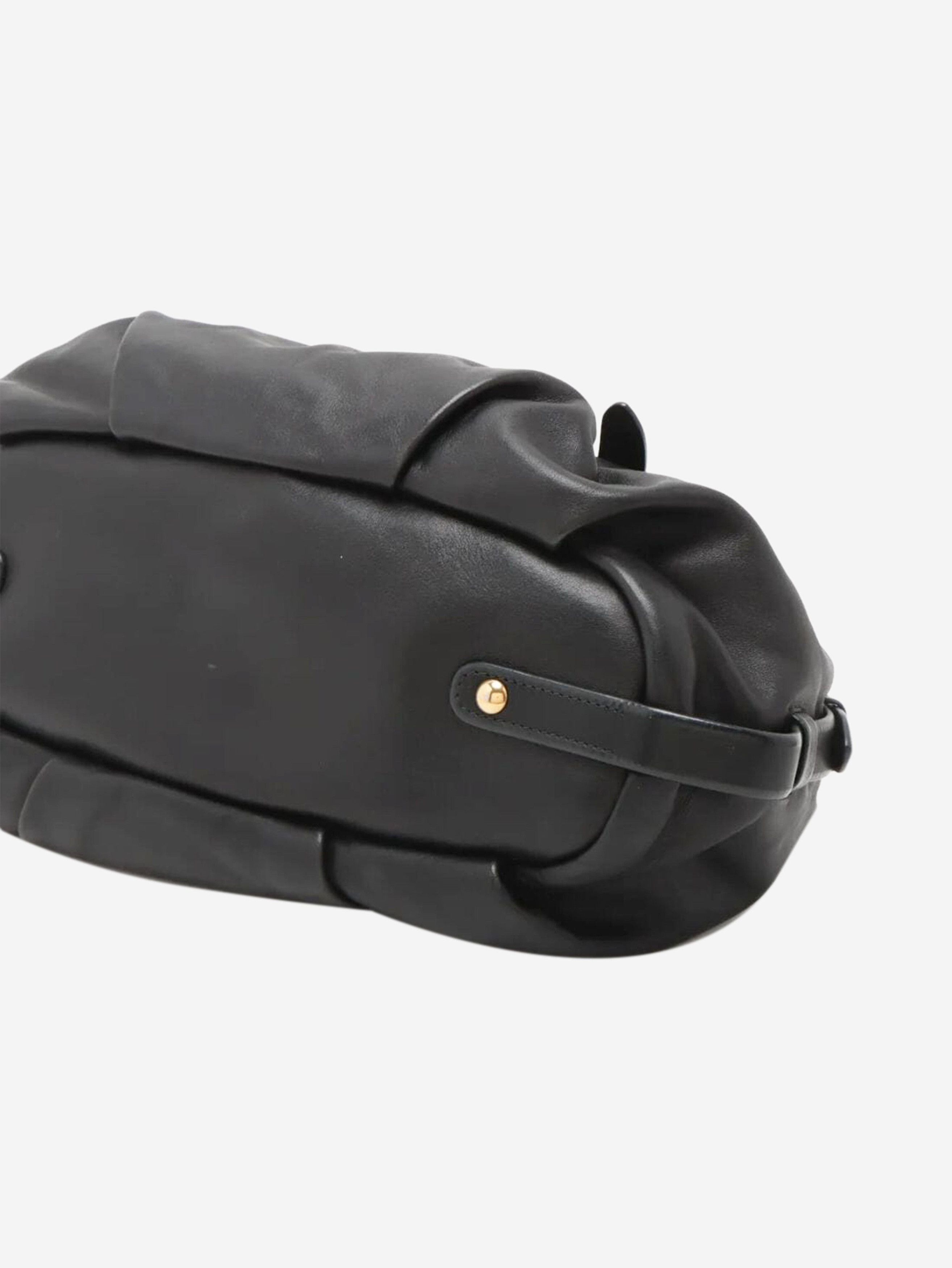 Prada Black leather 2way bag Size ONE SIZE - 3 Thumbnail