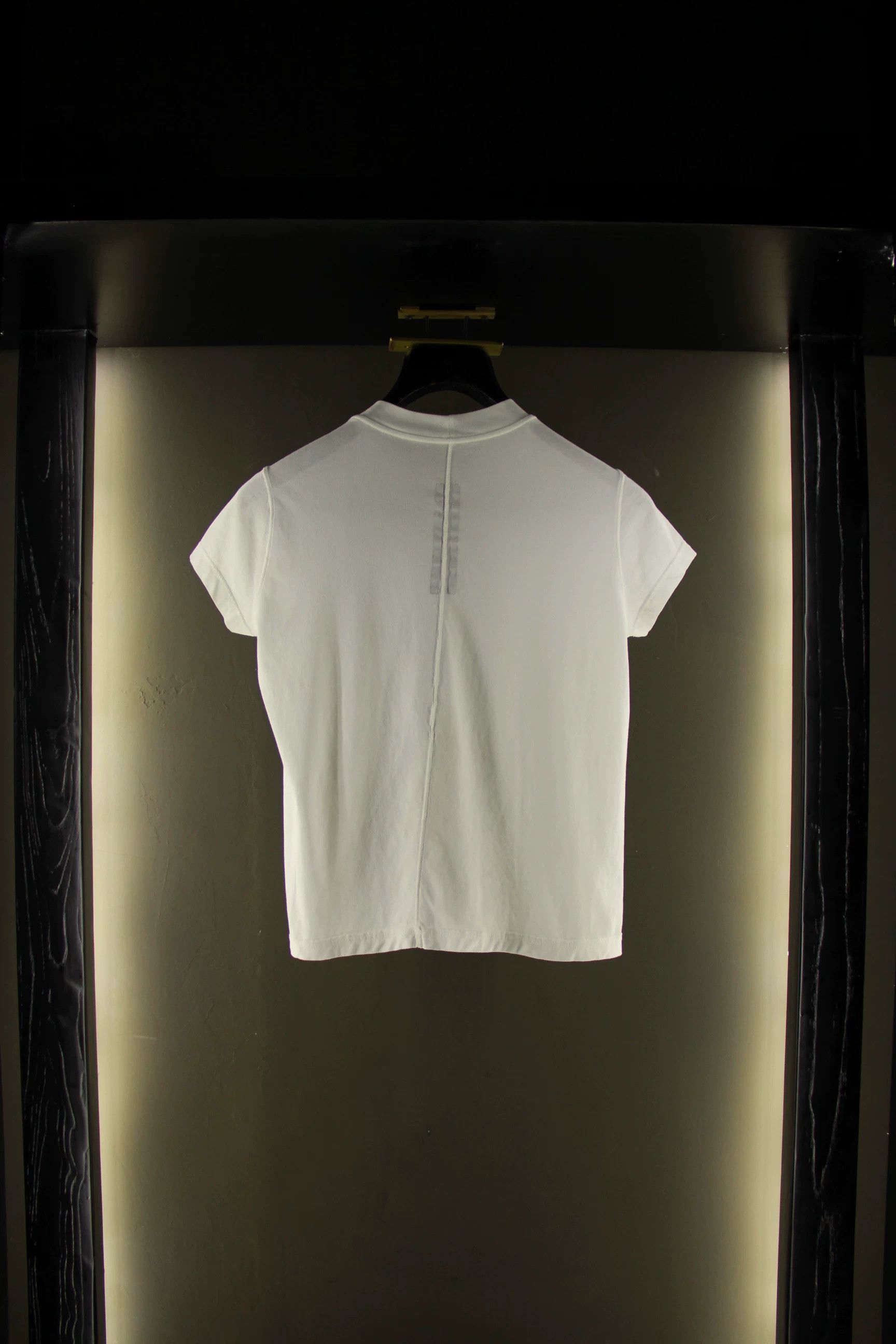 Rick Owens Rick Owens White Short Sleeve Shirts Men m Size US M / EU 48-50 / 2 - 2 Thumbnail