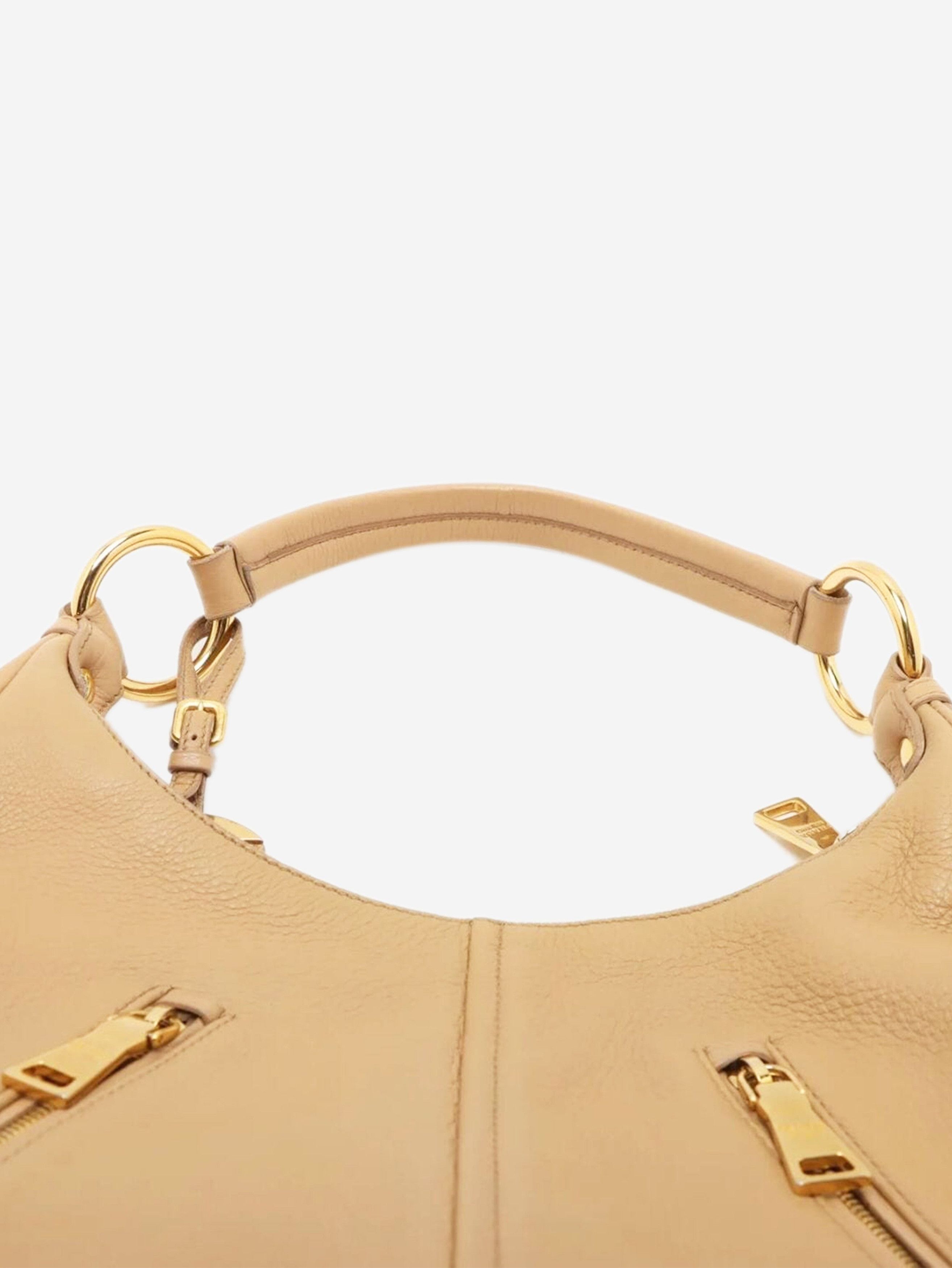 Prada Beige leather shoulder bag Size ONE SIZE - 6 Thumbnail